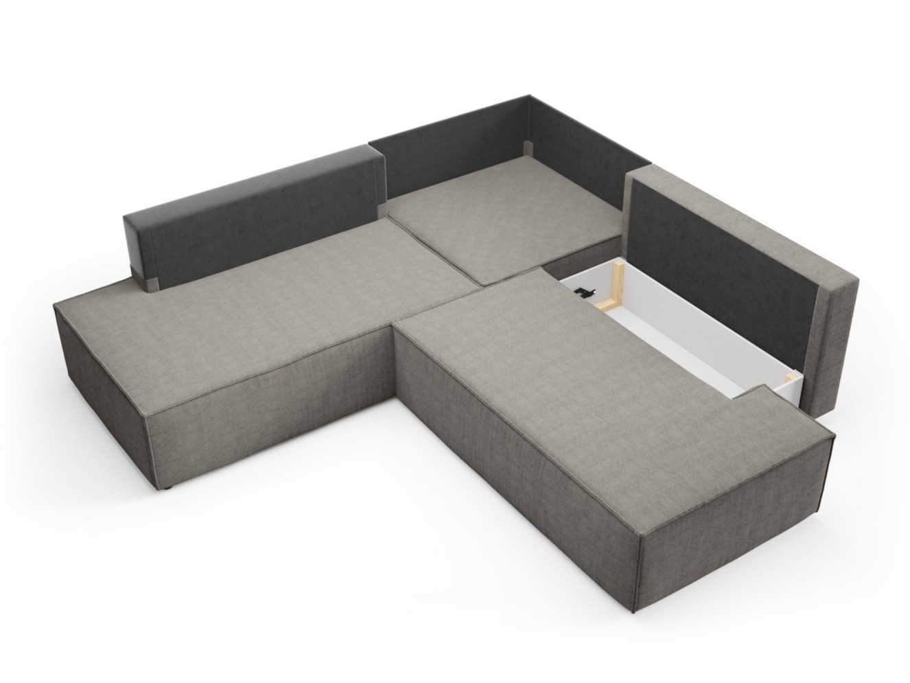 Stūra dīvāns Kingston 188 (Dunbārs 65)