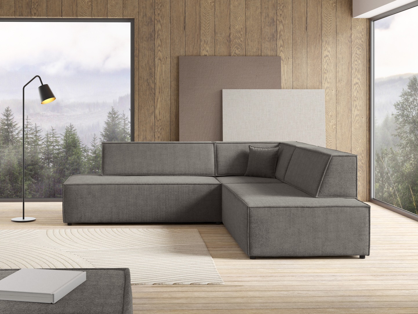 Stūra dīvāns Kingston 188 (Dunbārs 65)