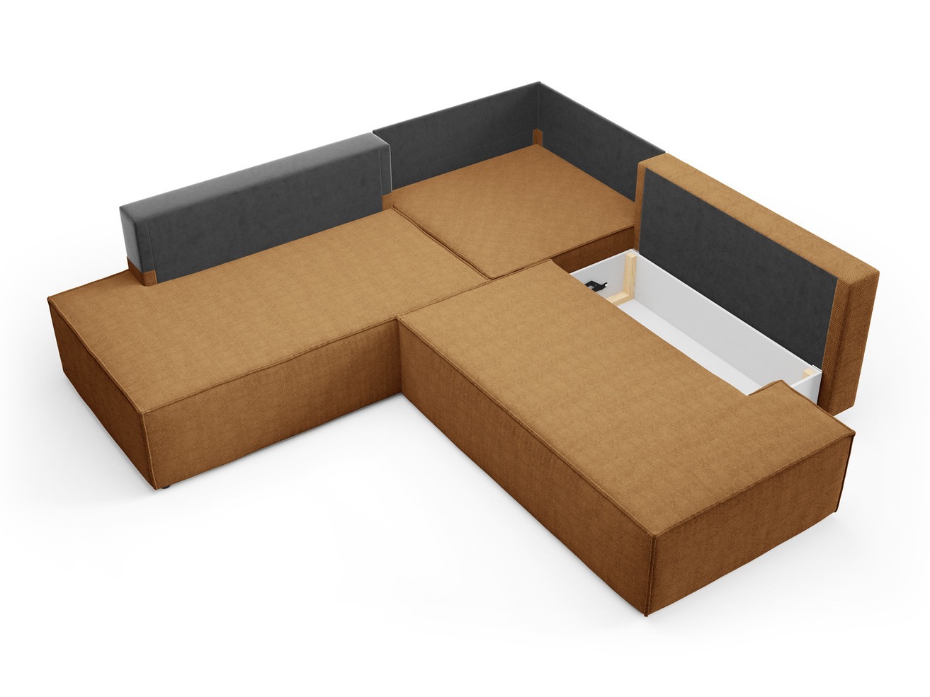 Stūra dīvāns Kingston 188 (Dunbārs 75)