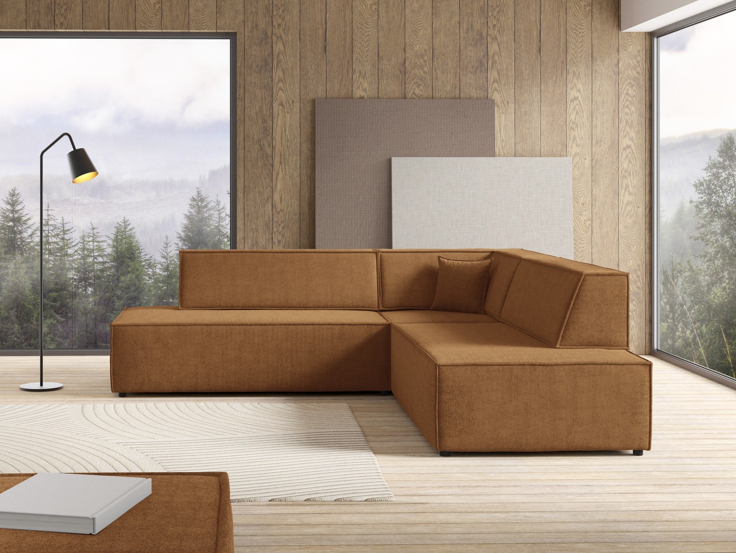 Stūra dīvāns Kingston 188 (Dunbārs 75)