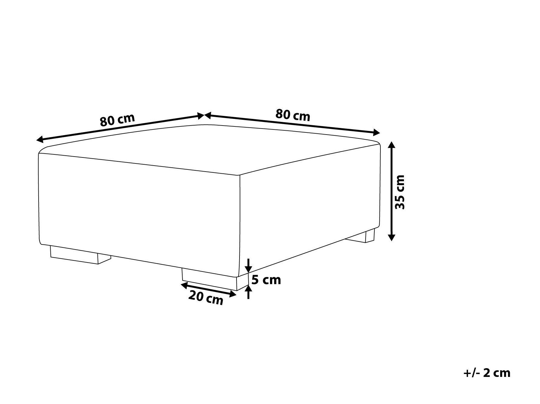Pufs Berwyn 2848 (Bēšs)
