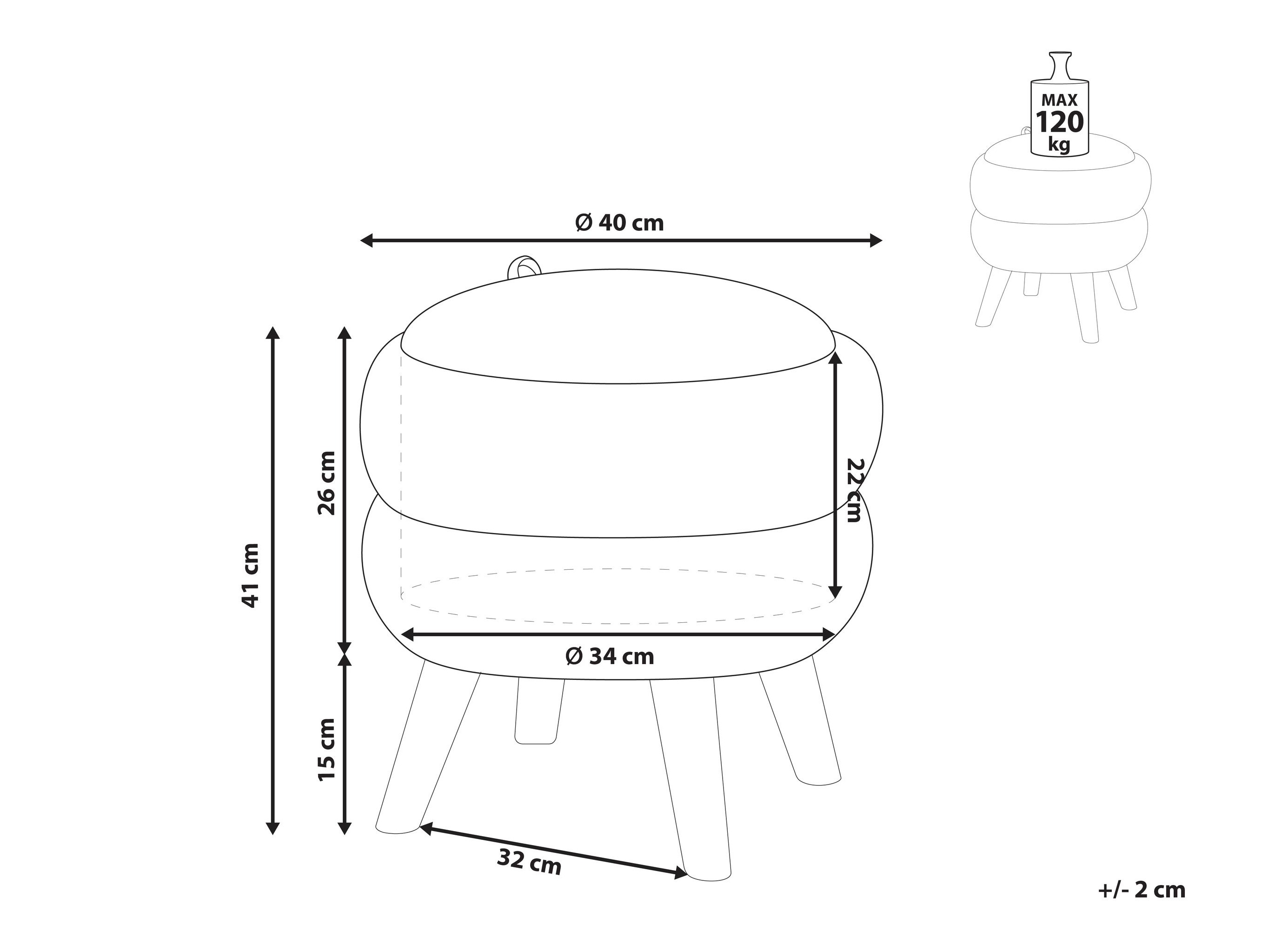 Pufs Berwyn 2849 (Zils)