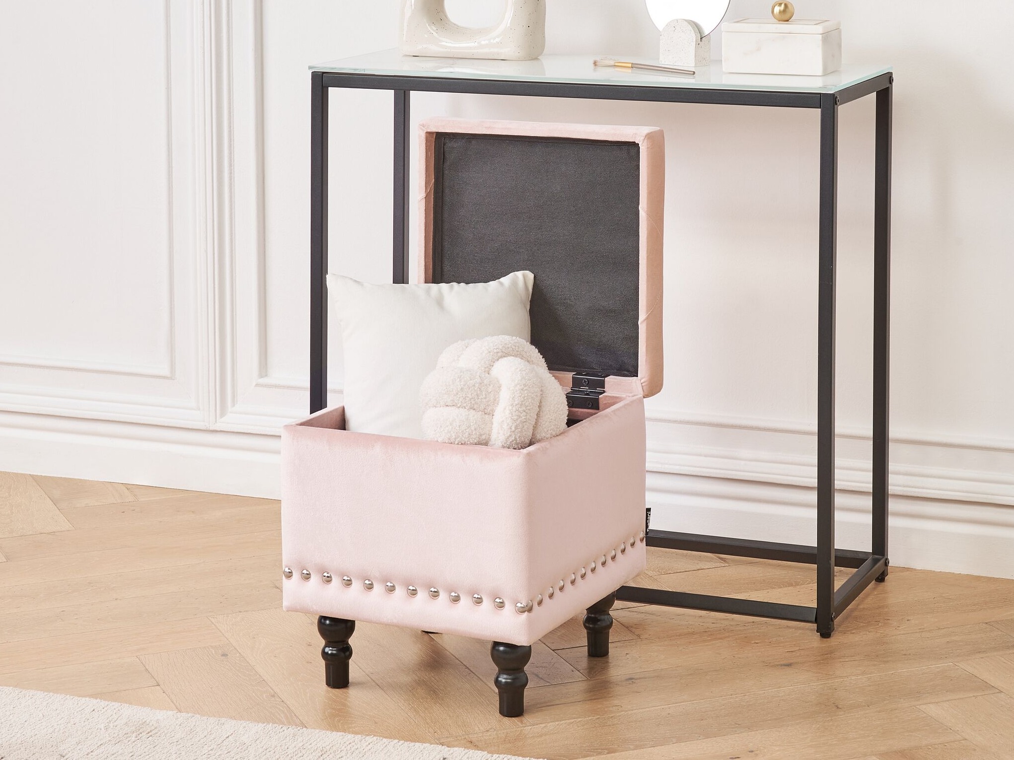 Pufs Berwyn 2850 (Gaiši rozā)