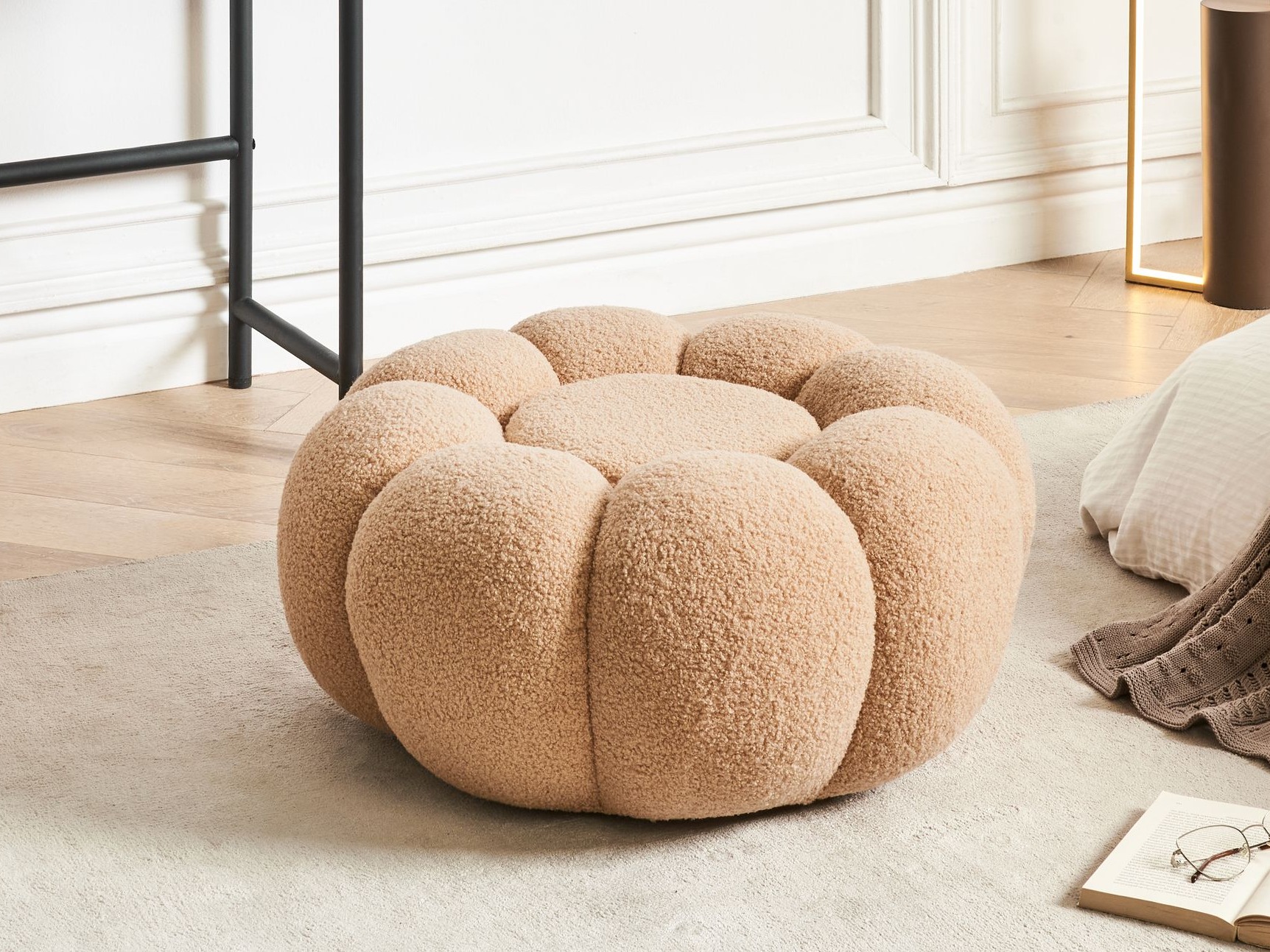 Pufs Berwyn 2851 (Gaiši brūns)