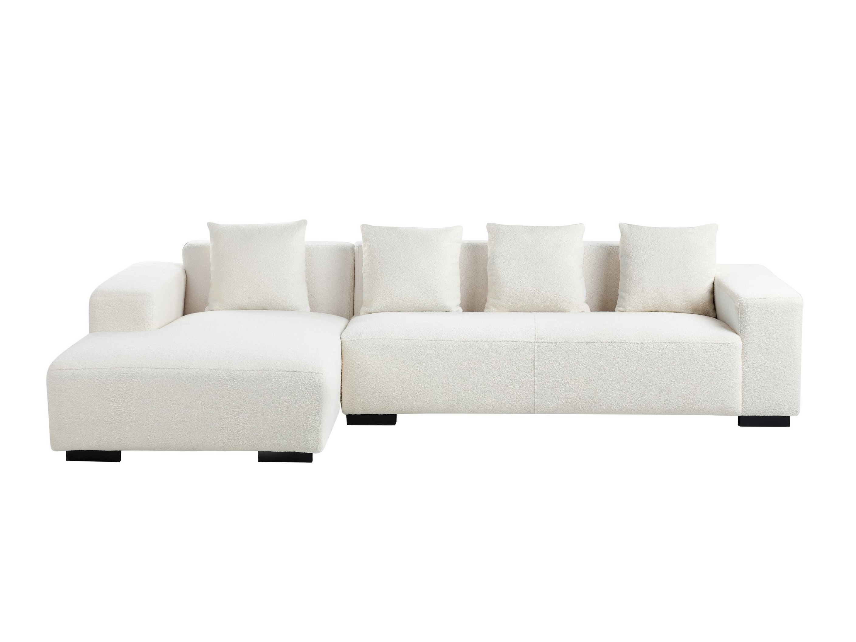 Stūra dīvāns Berwyn 1396 (Ecru balts)