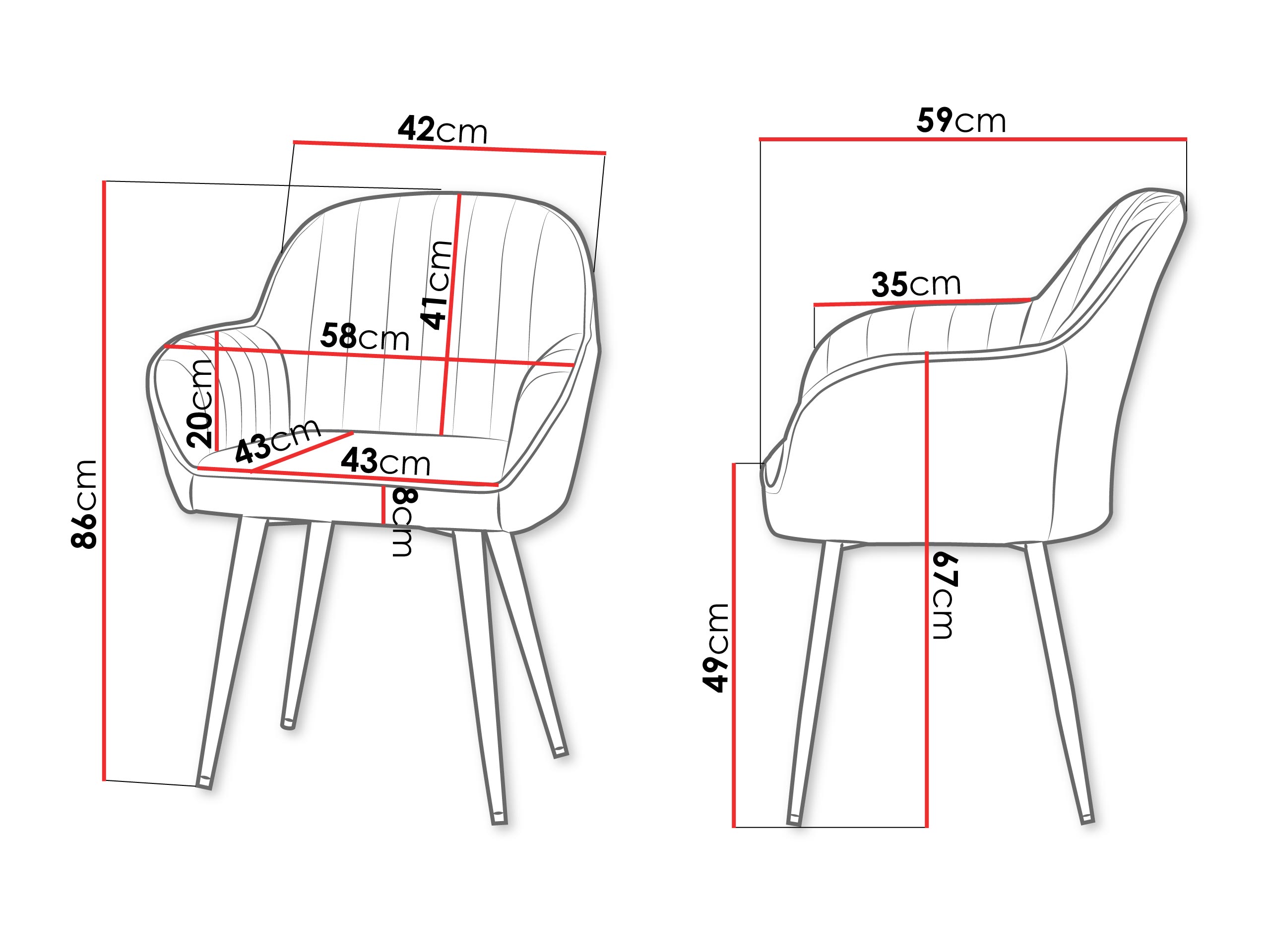 Стул Comfivo 457 (Бежевый)