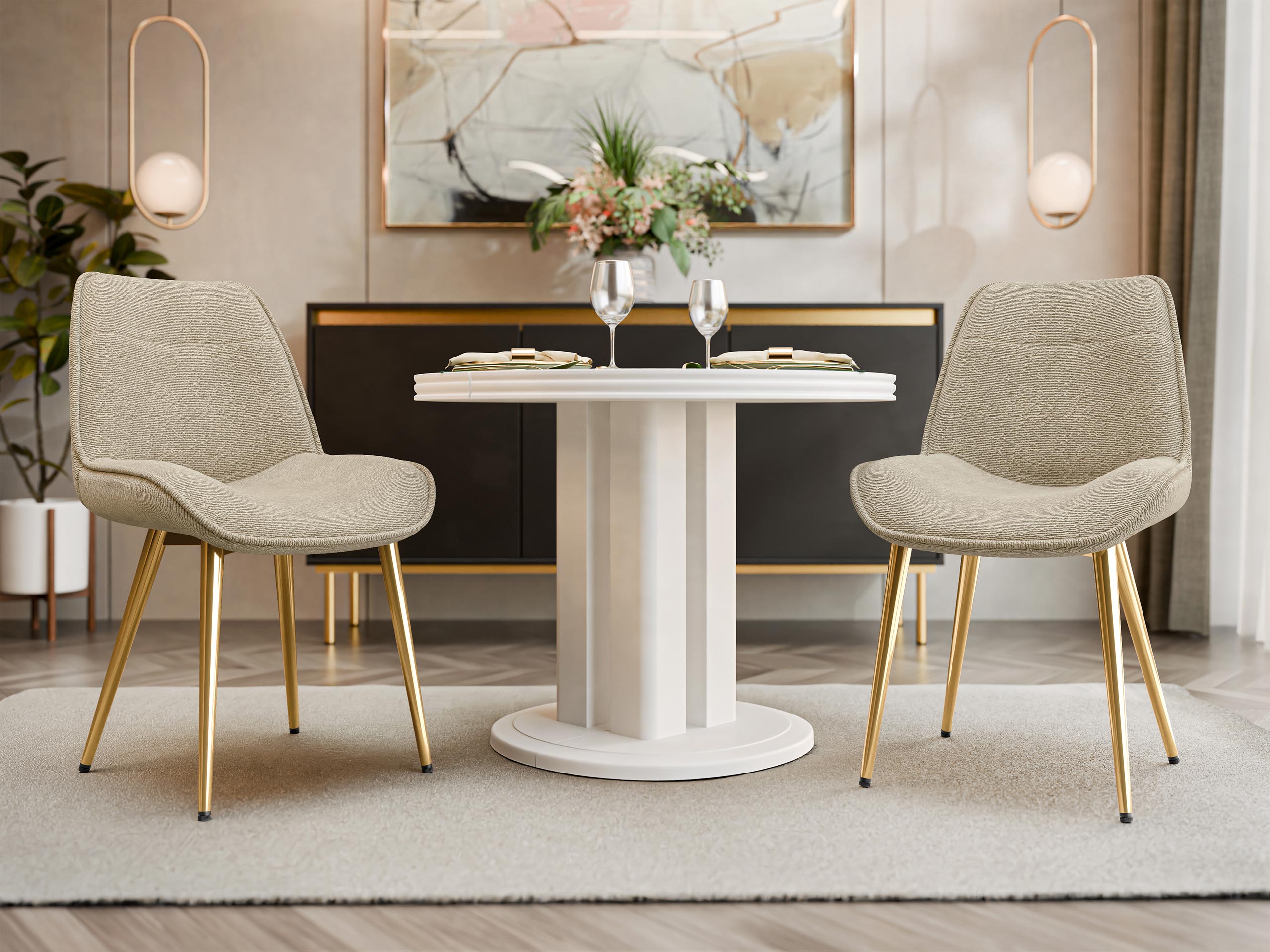 Стул Comfivo 458 (Бежевый)