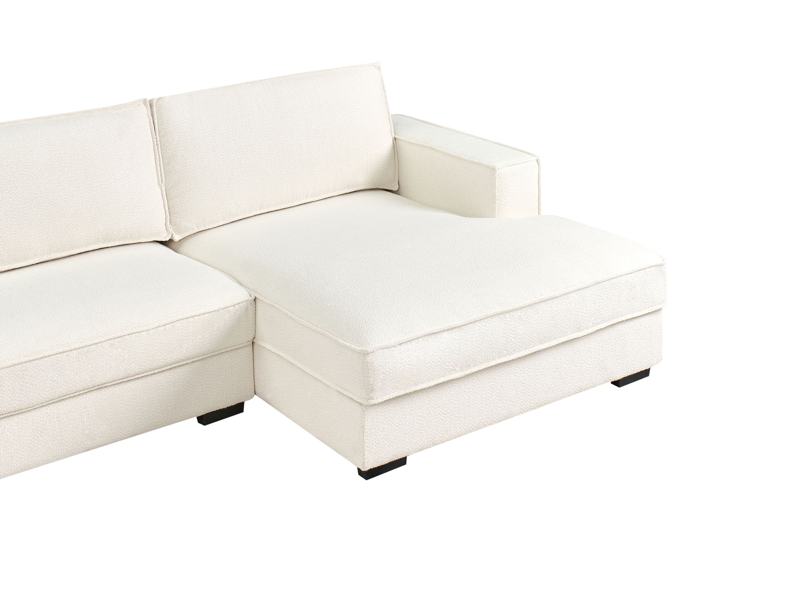 Stūra dīvāns Berwyn 2859 (Balts)