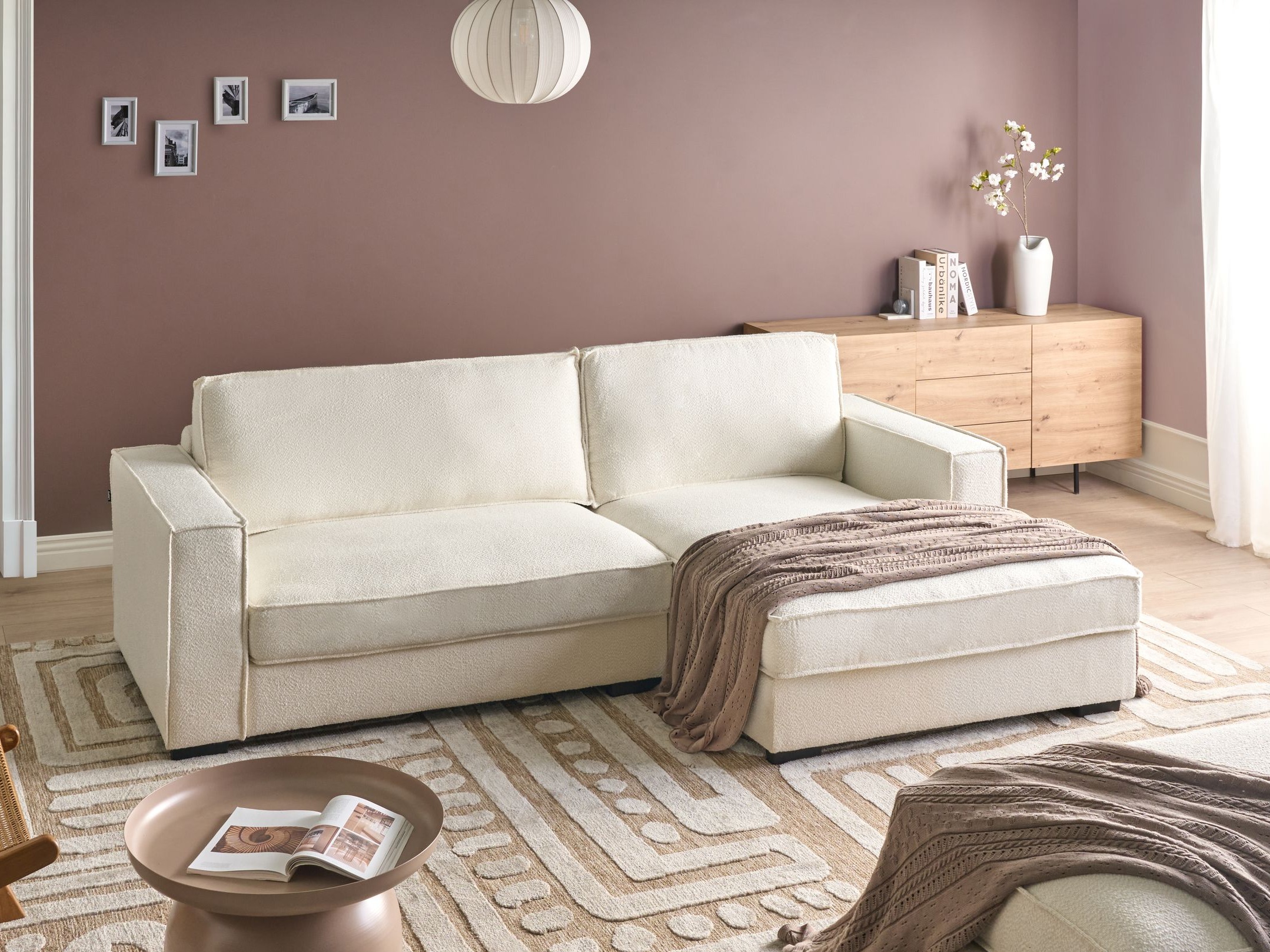 Угловой диван Berwyn 2859 (Белый)