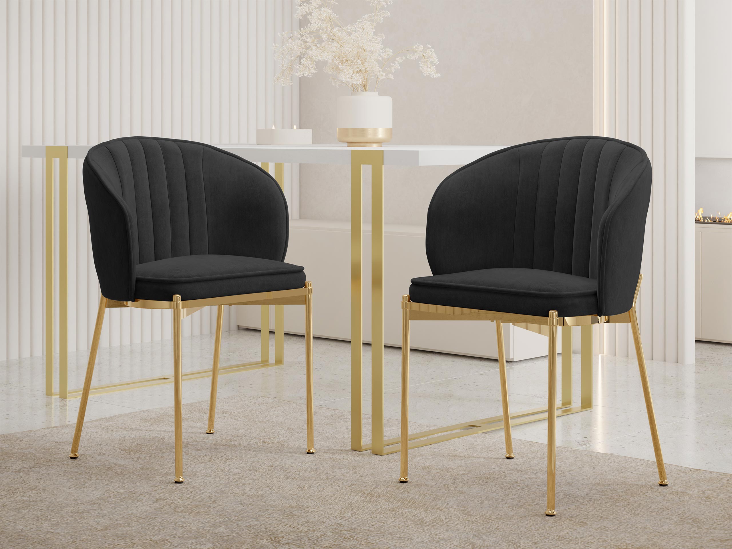 Krēsls Comfivo 461 (Melns)