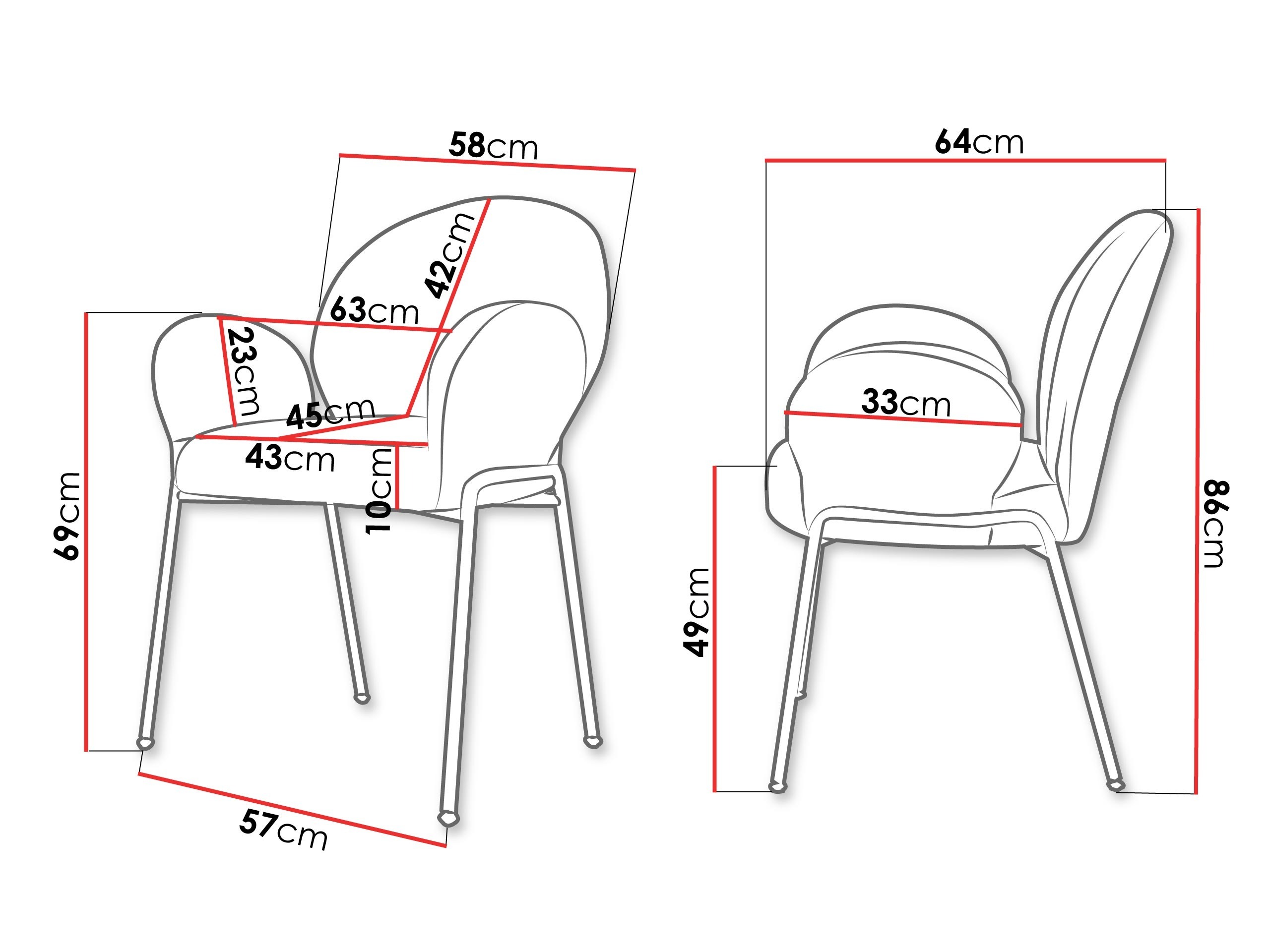 Krēsls Comfivo Hilaritas XVIII (Pelēks)