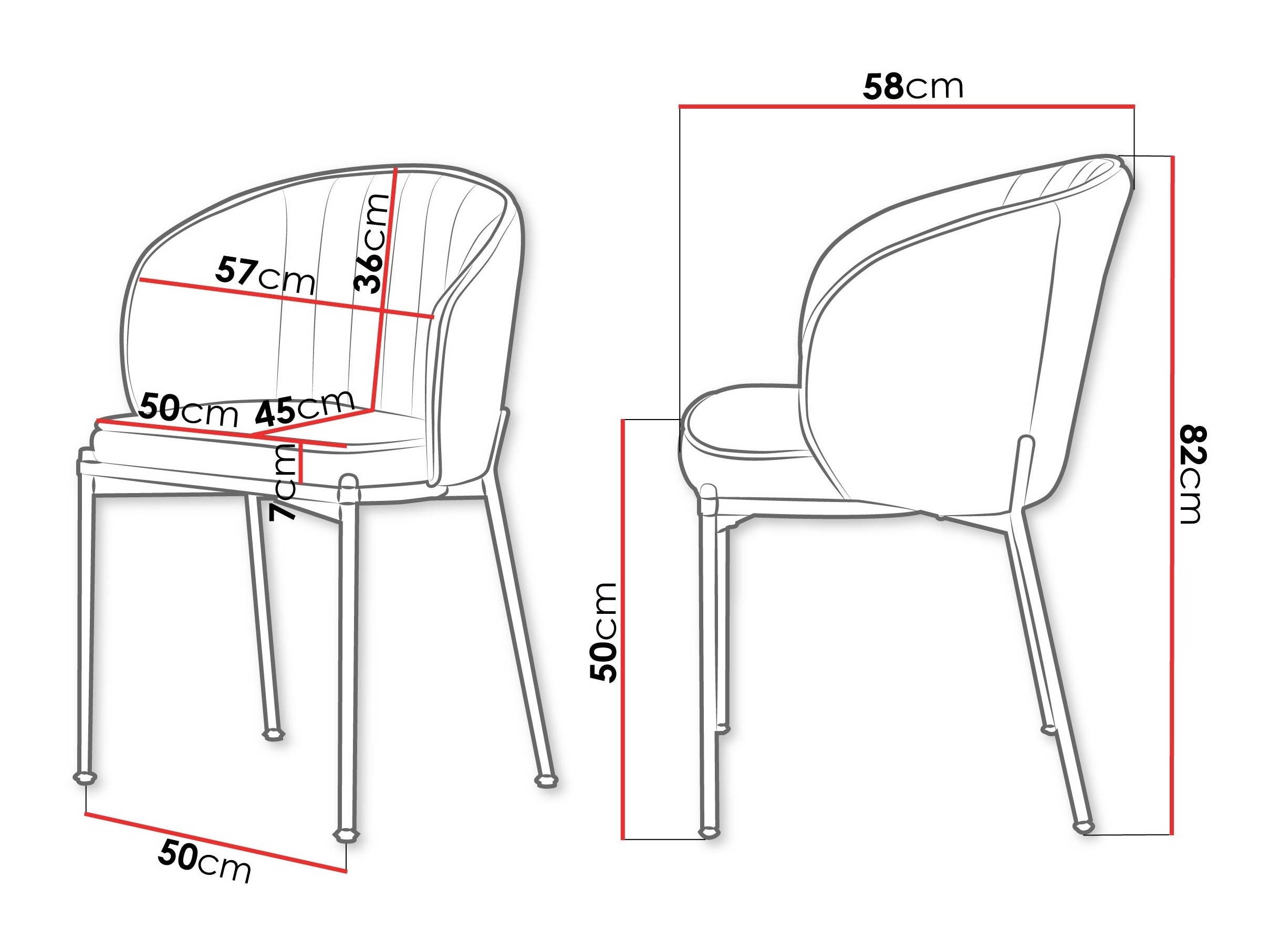 Стул Comfivo 461 (Серый)