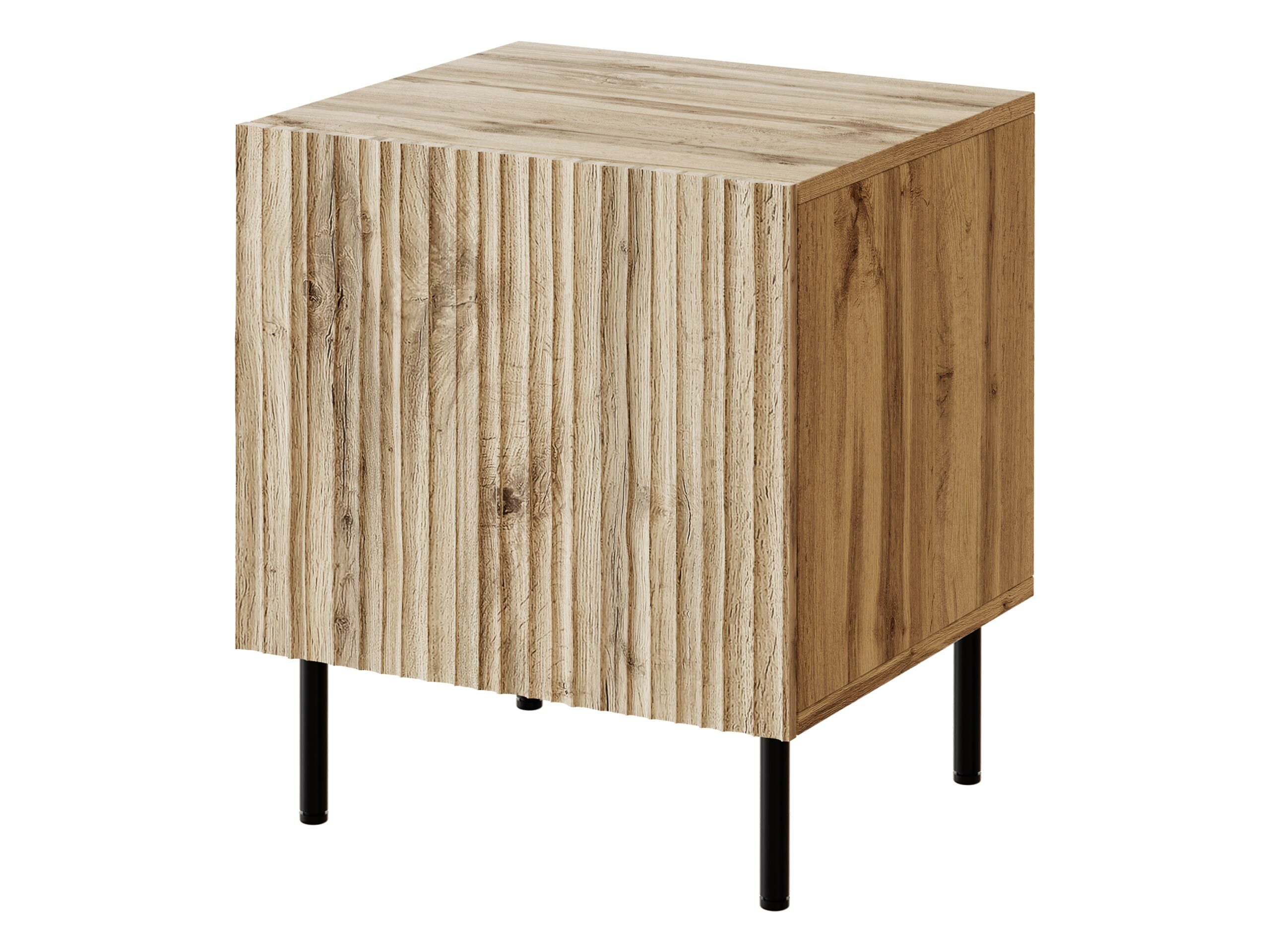 Naktsgaldiņu komplekts Lorelbo 102 (Votan ozols + Melns)