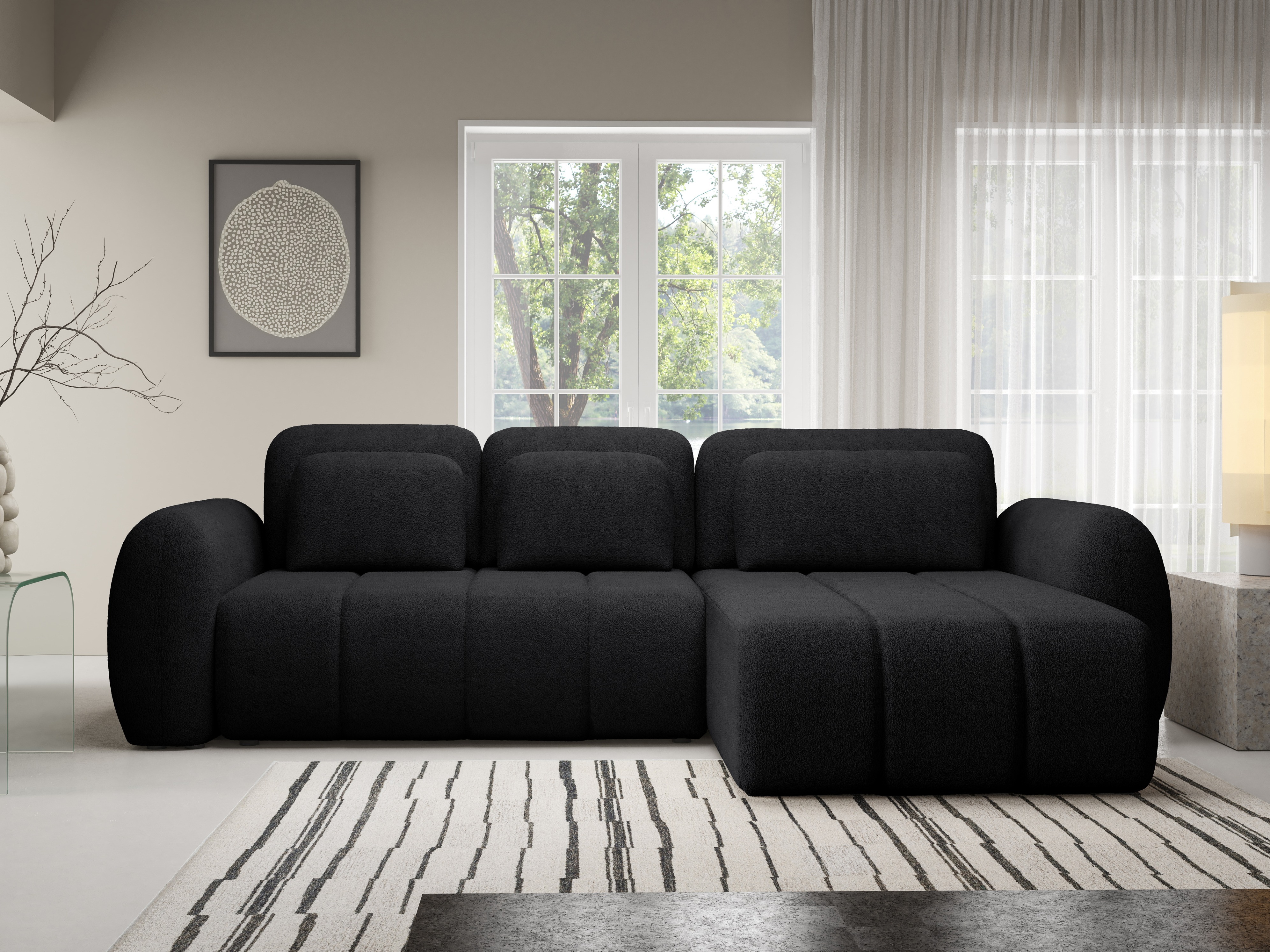 Stūra dīvāns Franklin 108 (Quelle 100)