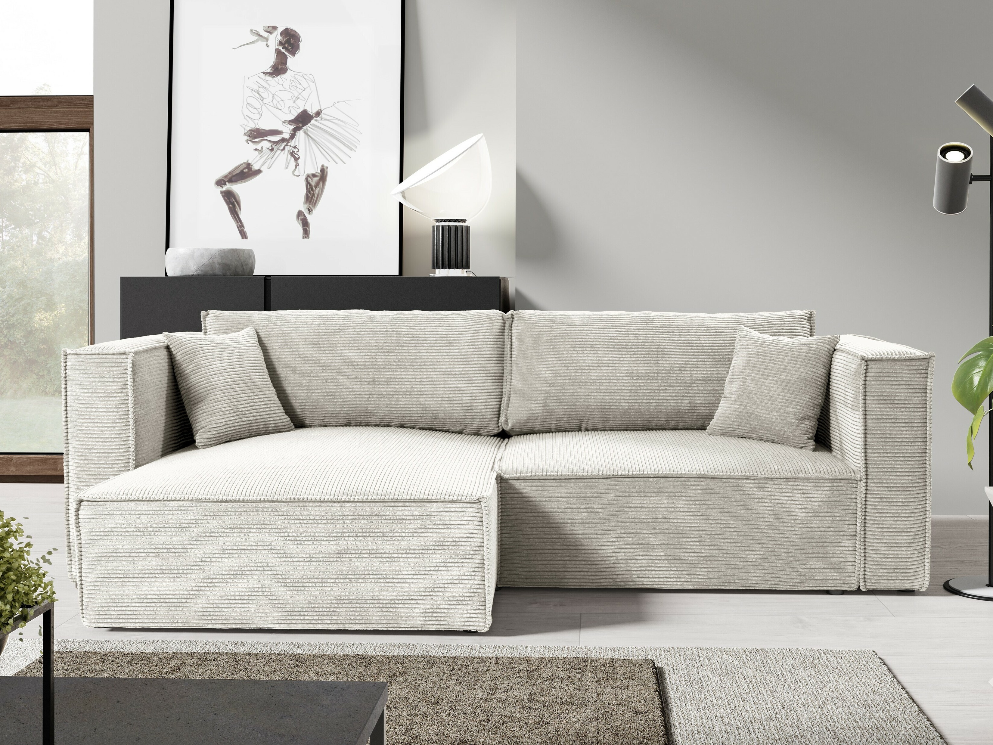 Stūra dīvāns Franklin 111 (Poso 100)