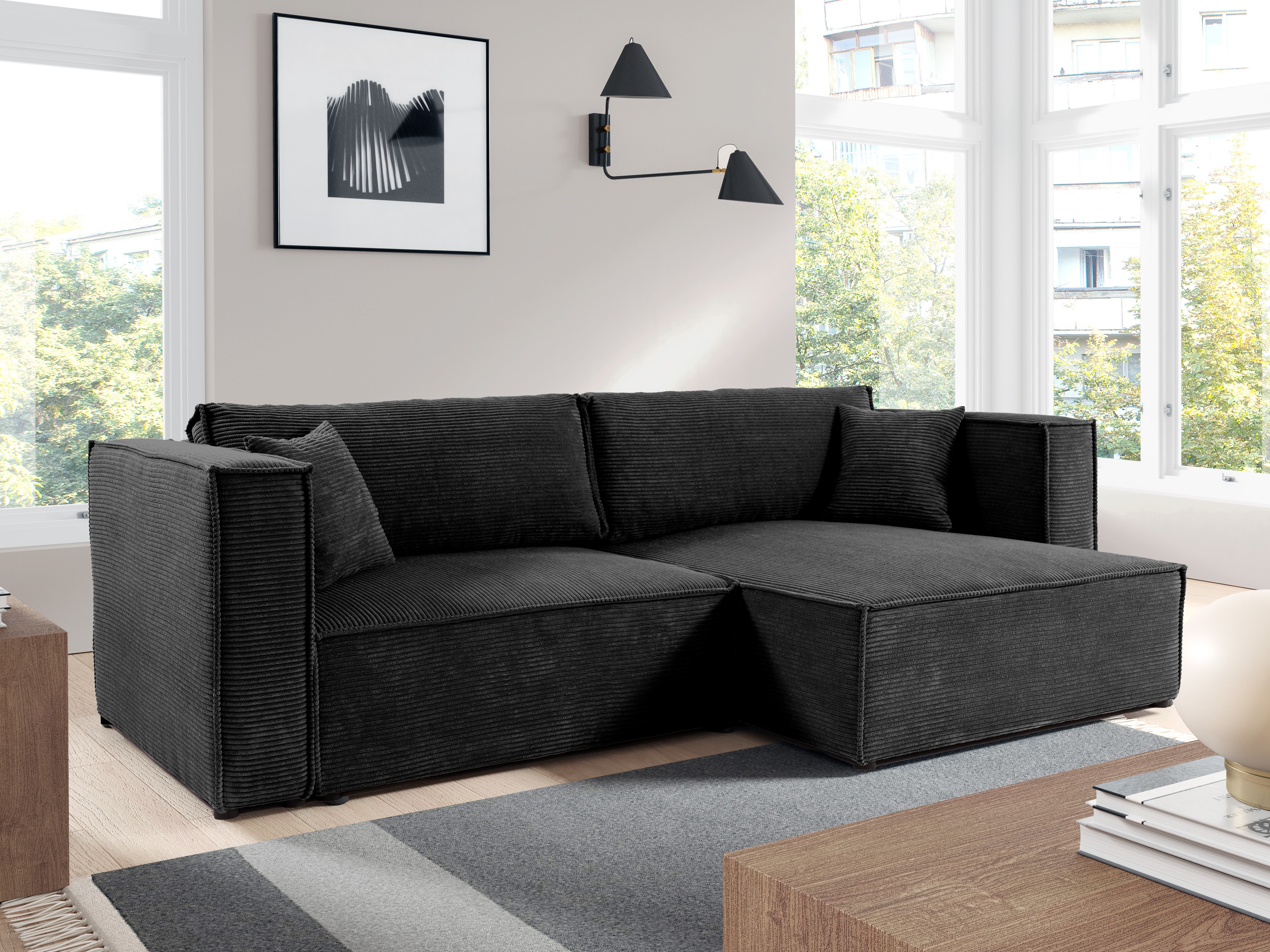 Stūra dīvāns Franklin 111 (Poso 135)