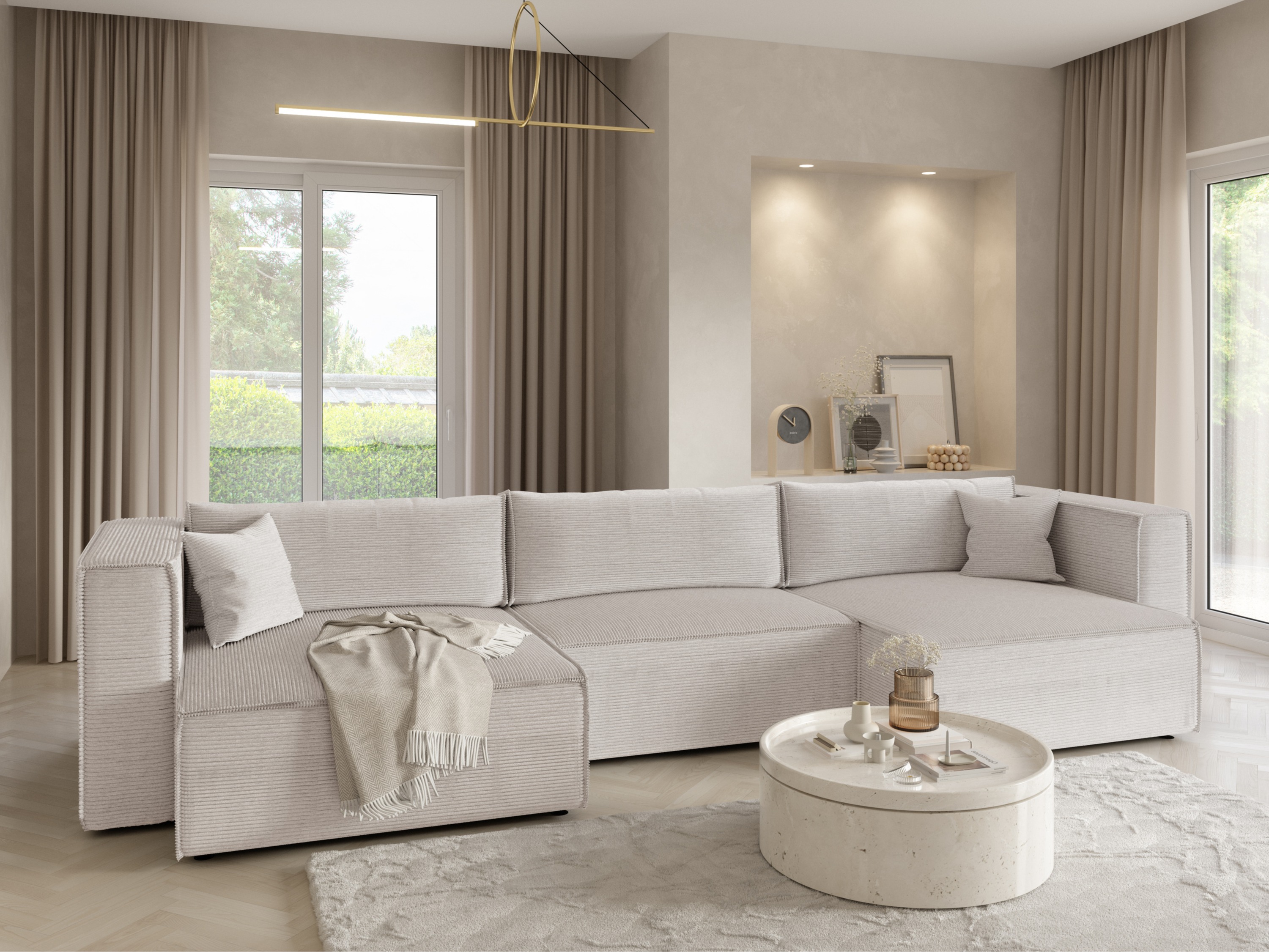 Stūra dīvāns Franklin 114 (Poso 100)