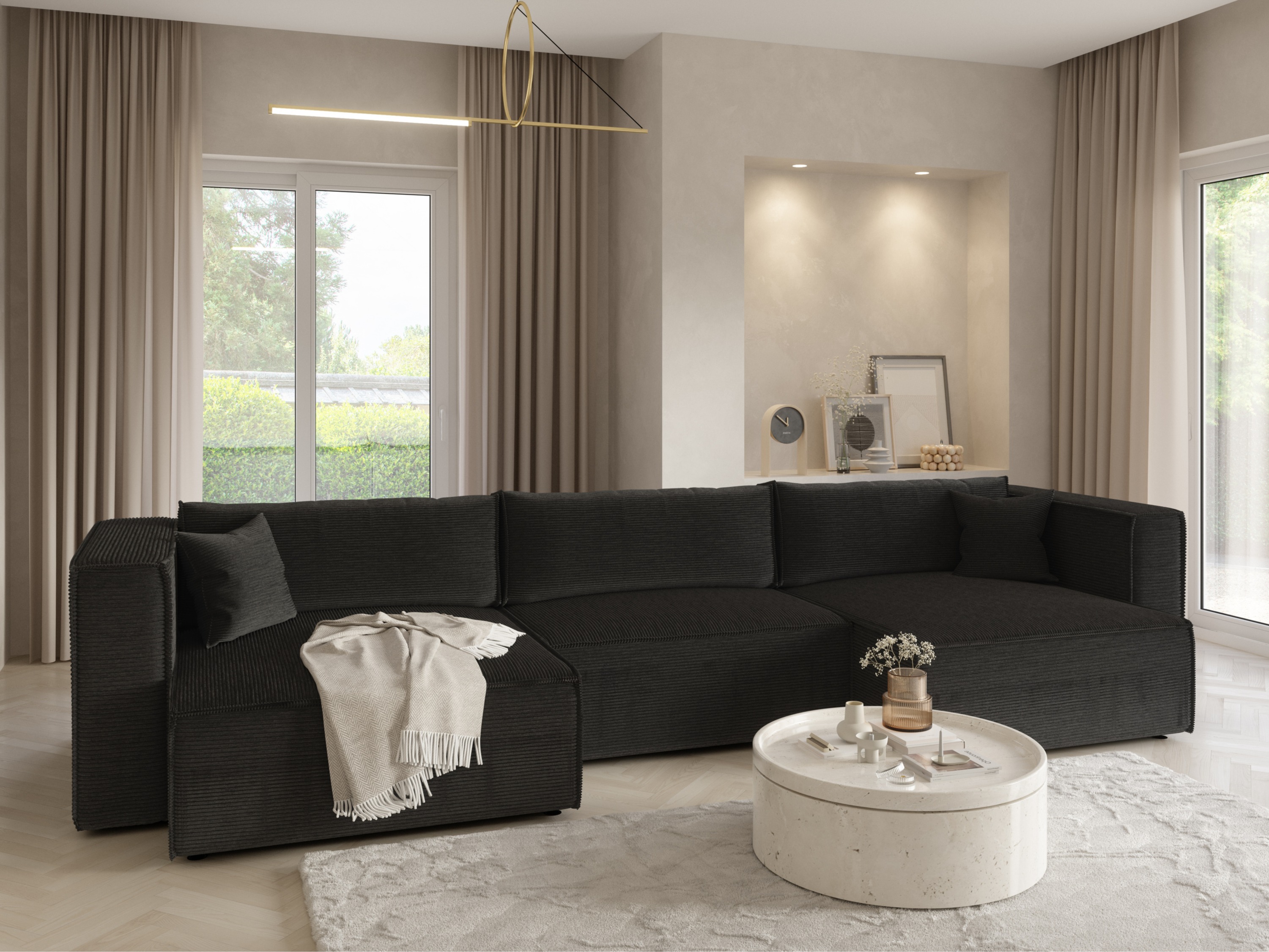 Stūra dīvāns Franklin 114 (Poso 135)