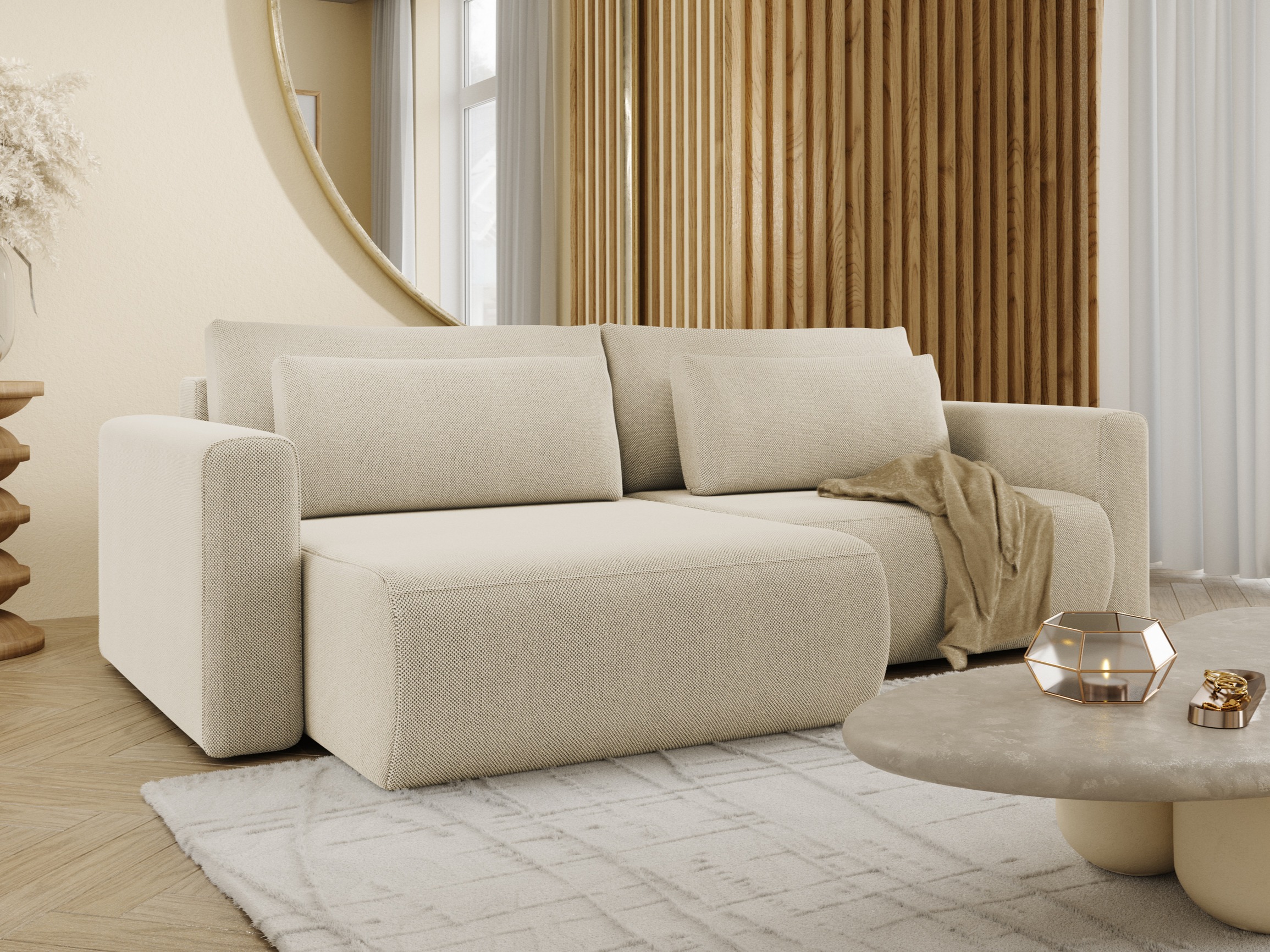 Stūra dīvāns Franklin 125 (Curio 09)