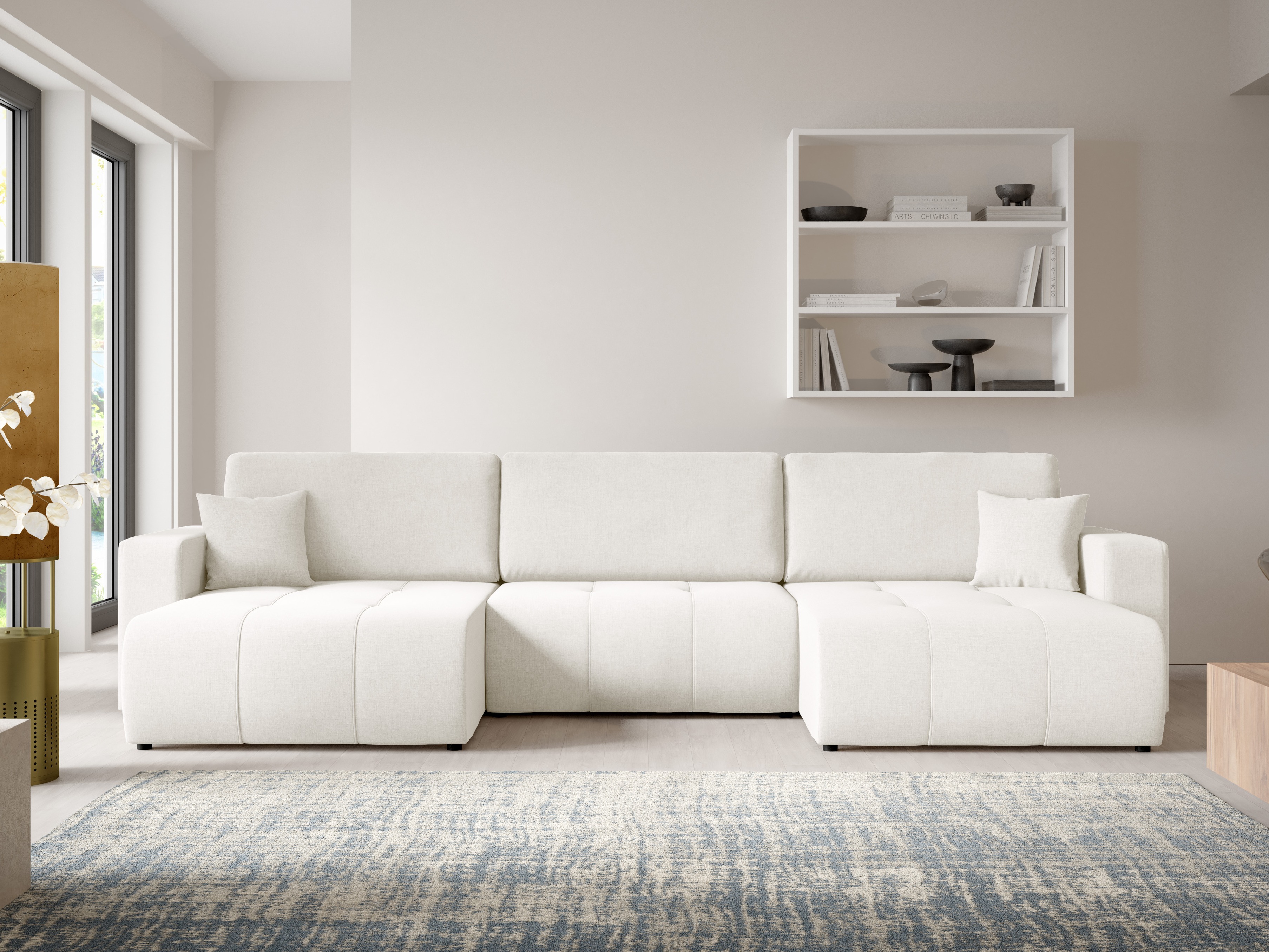 Stūra dīvāns Franklin 135 (Wind 02)