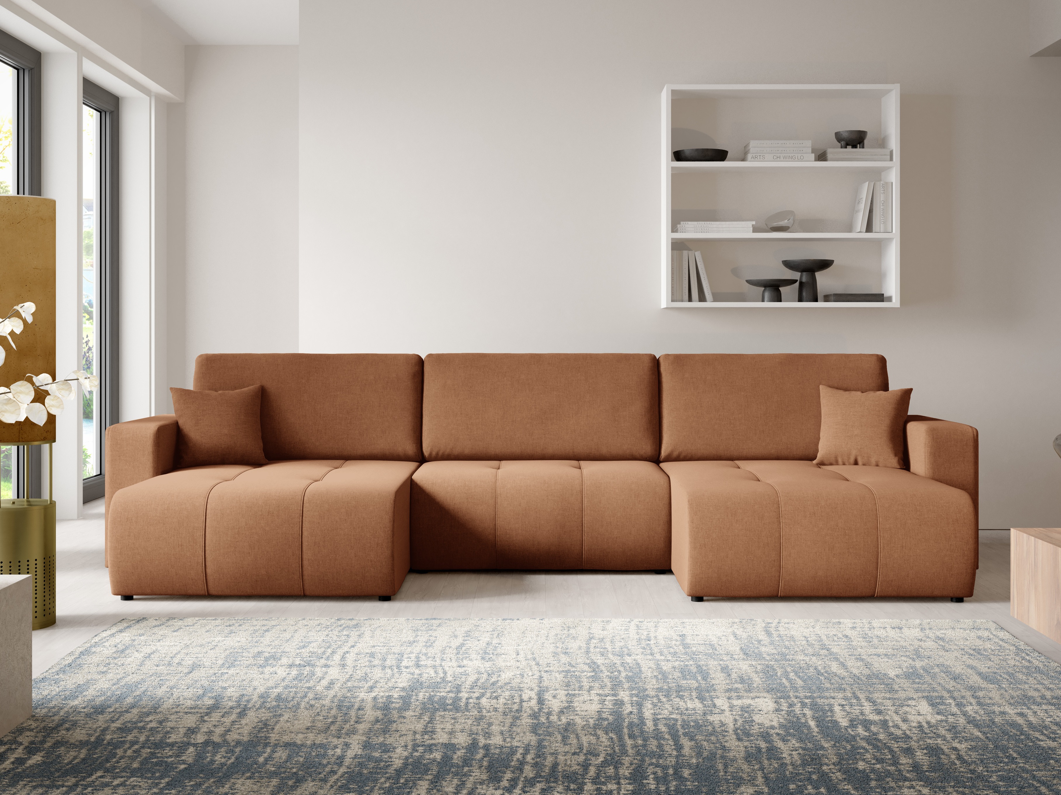 Stūra dīvāns Franklin 135 (Wind 56)