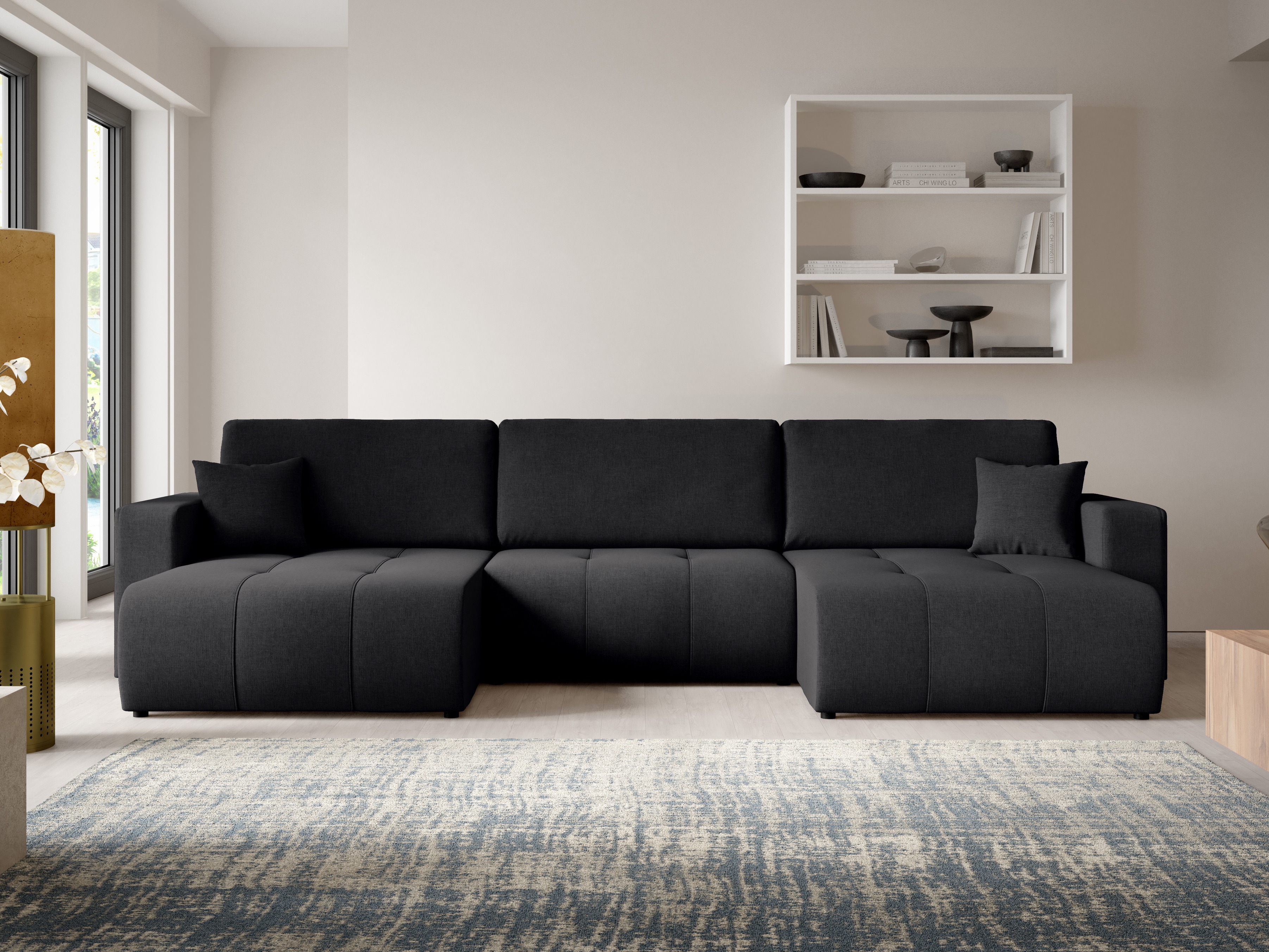 Stūra dīvāns Franklin 135 (Wind 99)