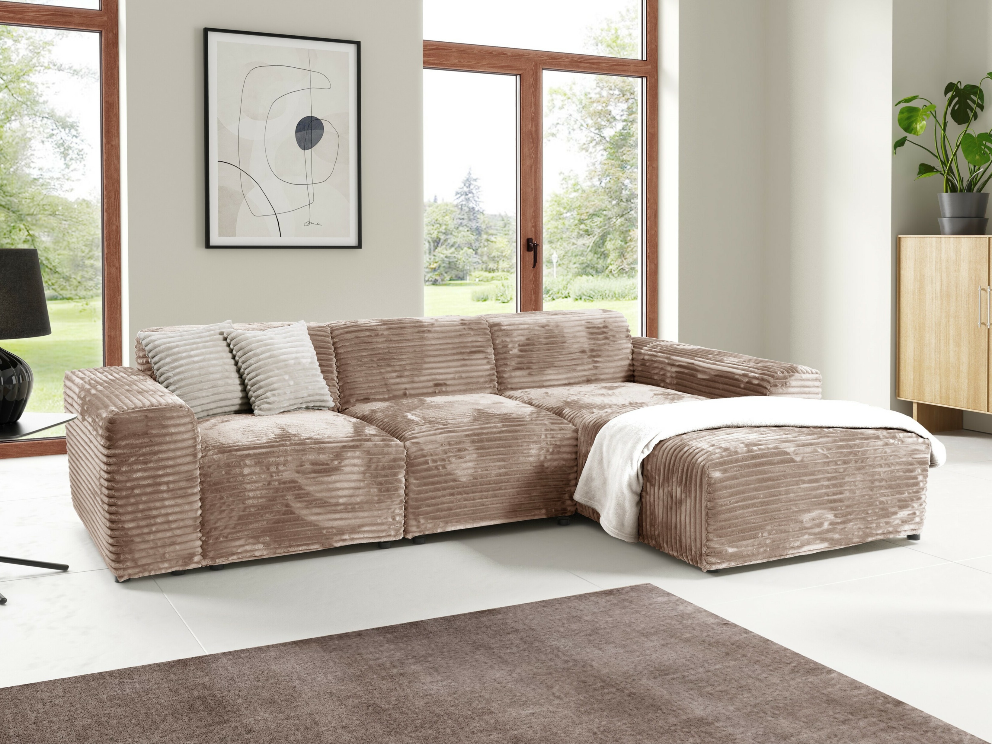 Stūra dīvāns Franklin 137 (Tilia 17)