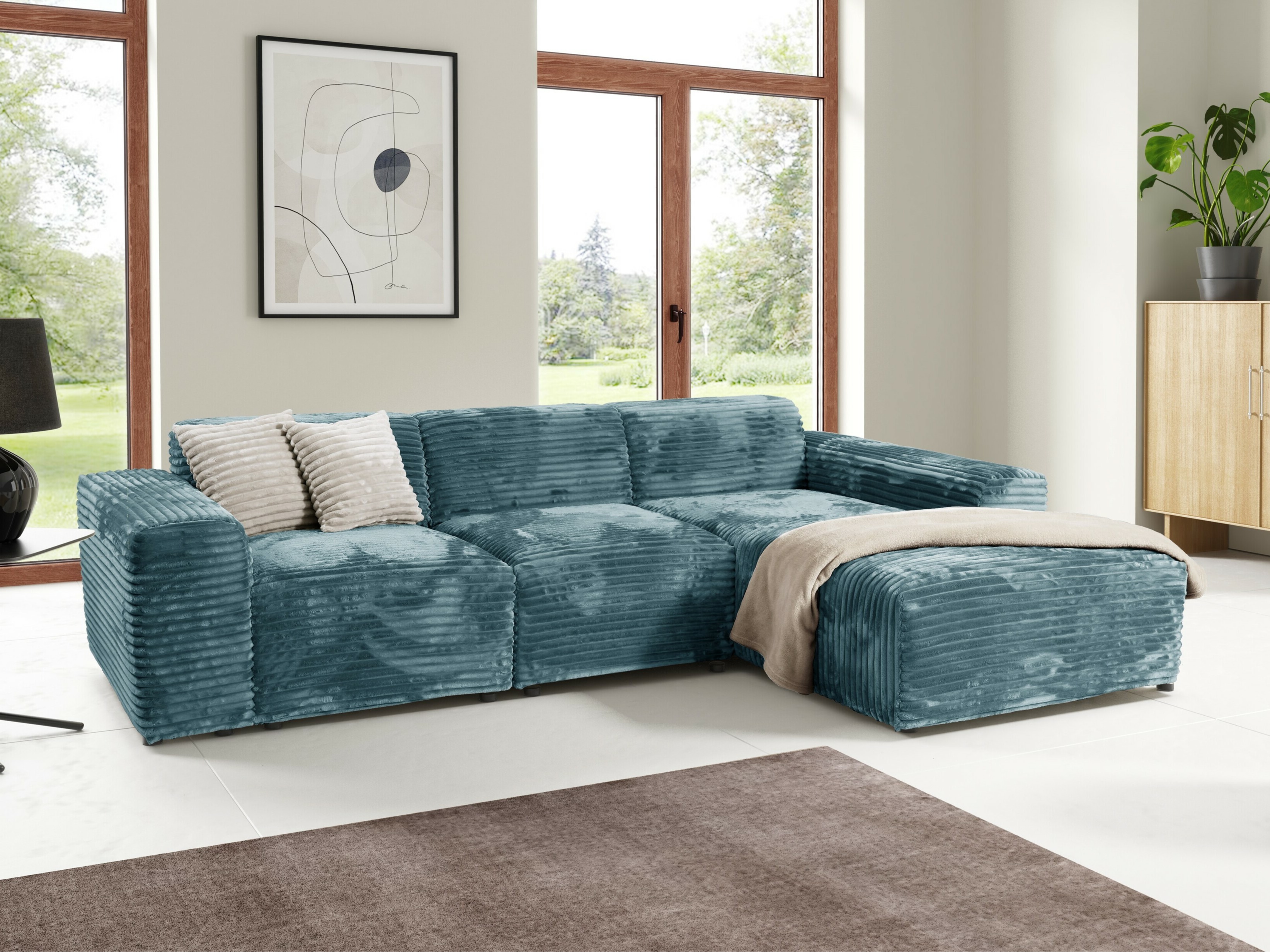 Stūra dīvāns Franklin 137 (Tilia 75)