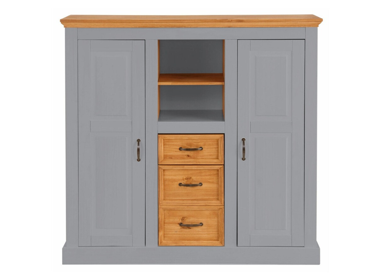 Kомод Tolelio 104 (Серый + Сосна)