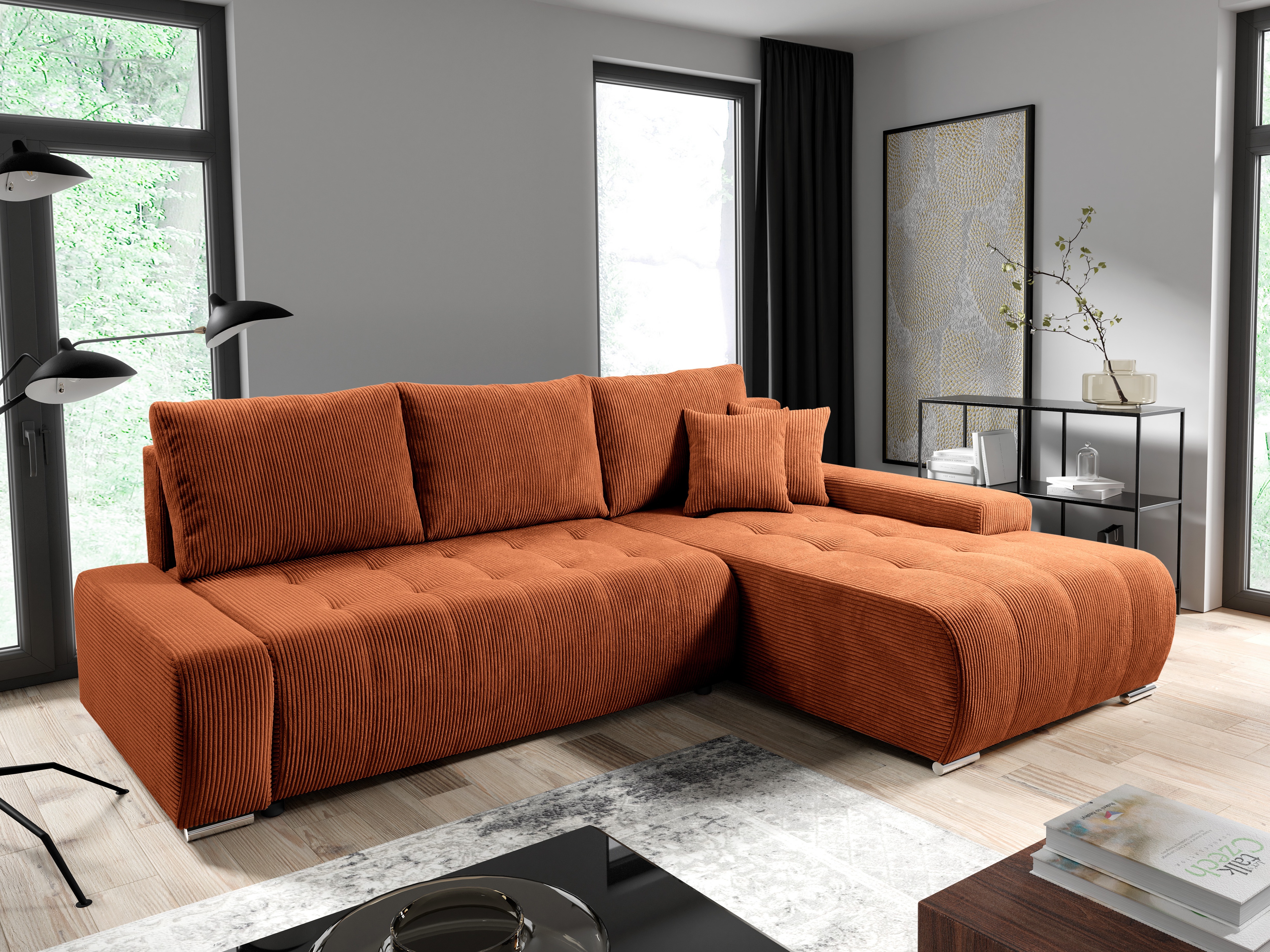 Stūra dīvāns Franklin 110 (Poso 41)