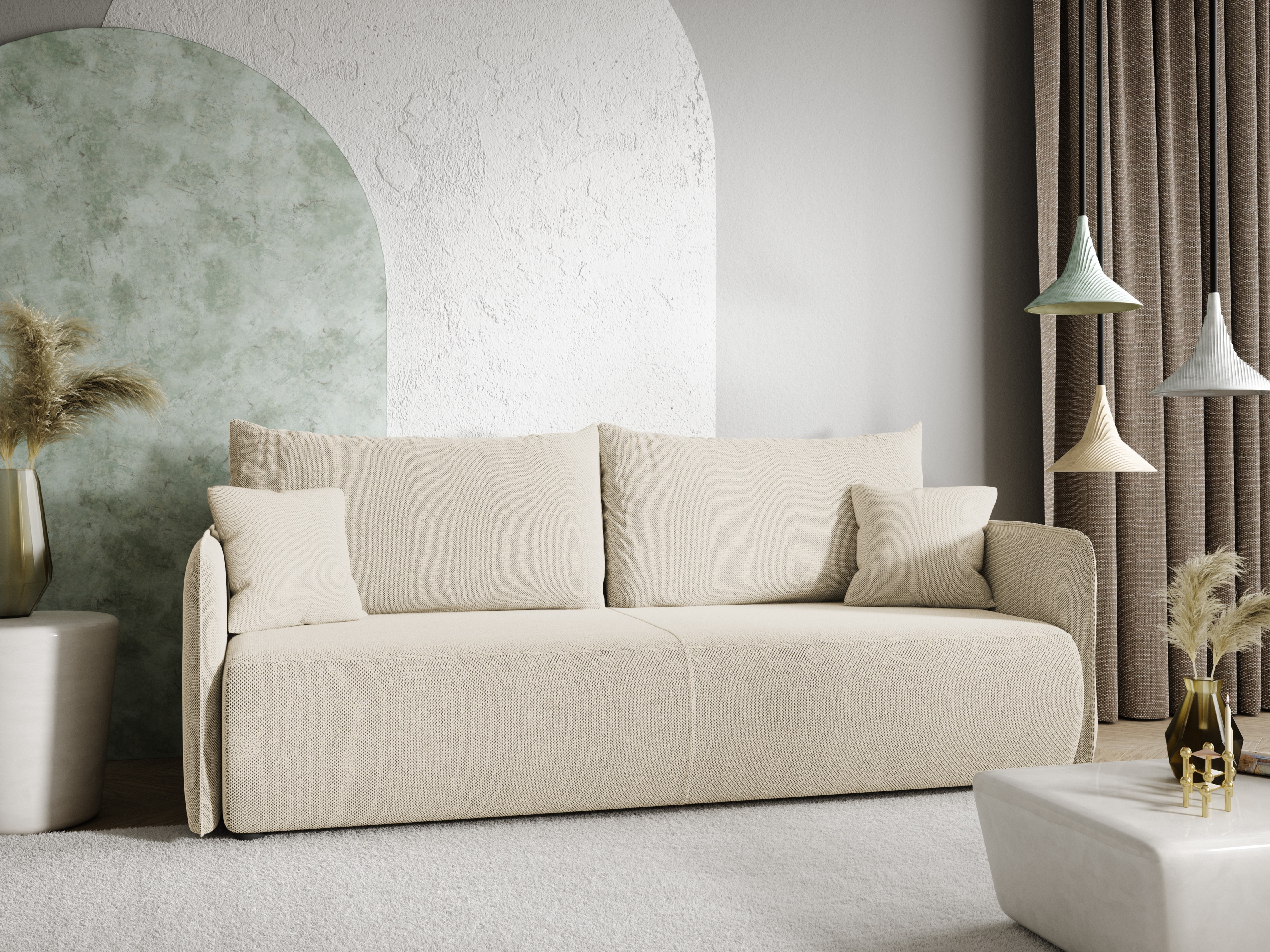 Dīvāns gulta Franklin 130 (Curio 09)