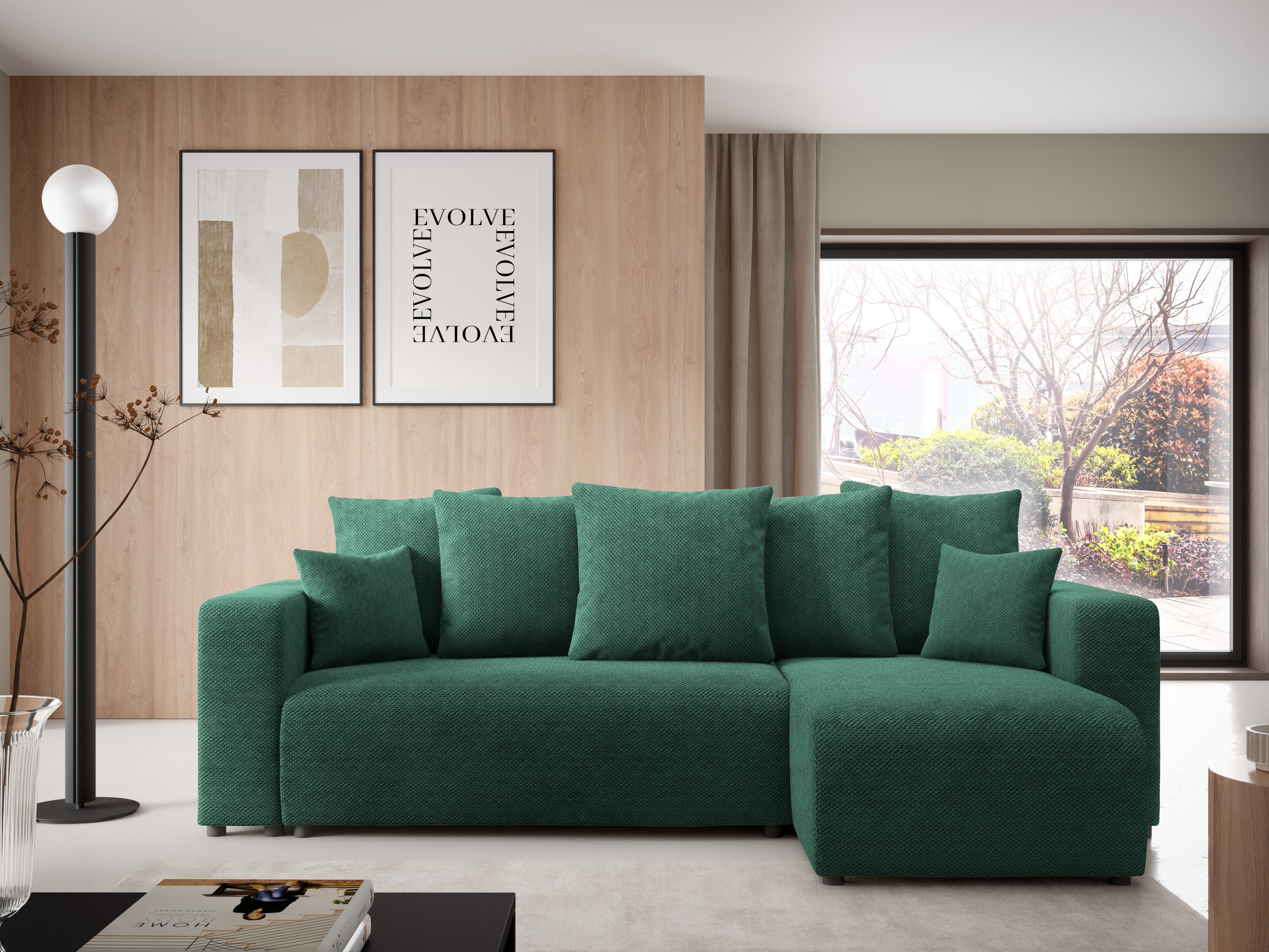 Stūra dīvāns Franklin 146 (Onega 01)