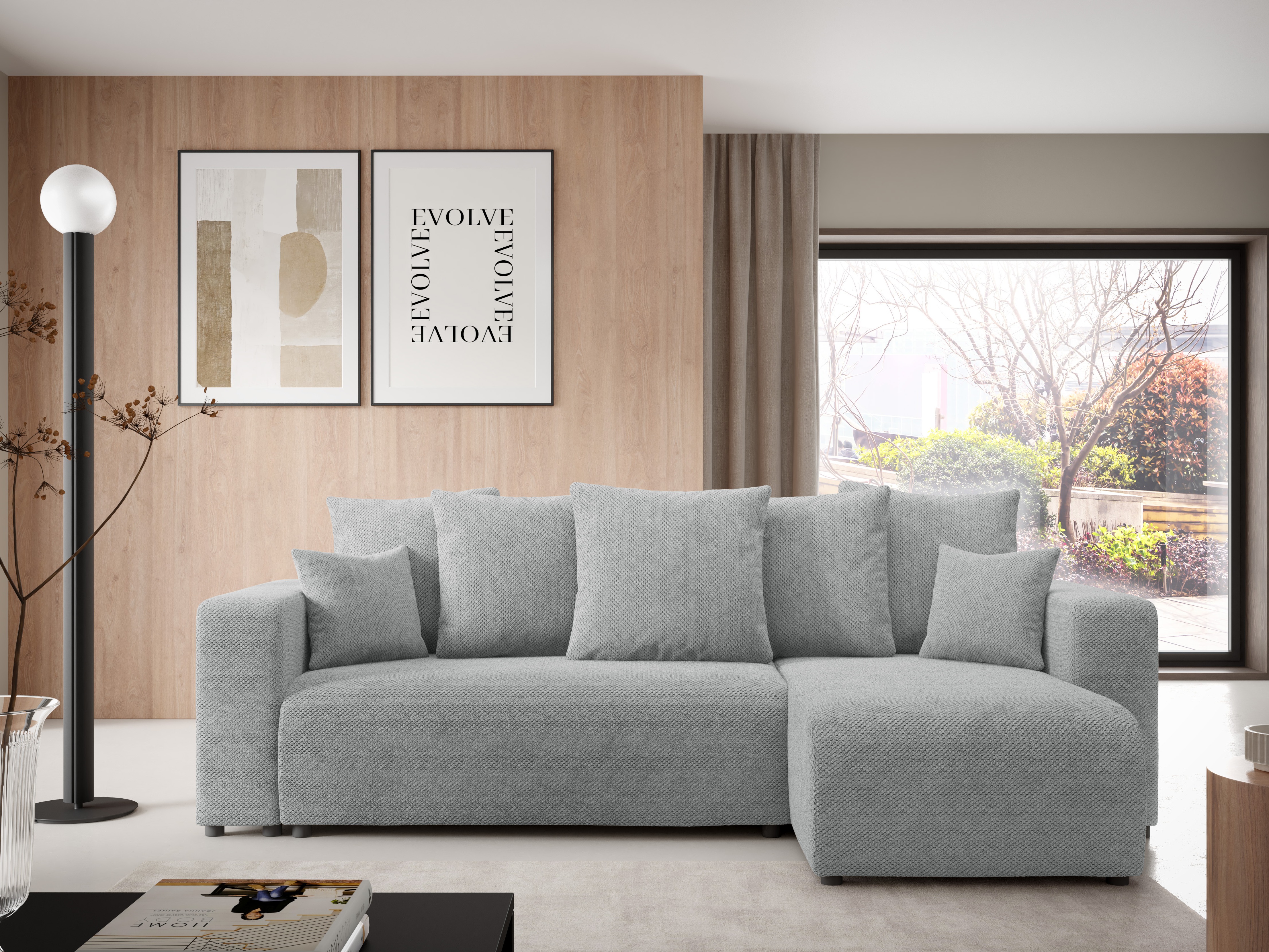 Stūra dīvāns Franklin 146 (Onega 08)