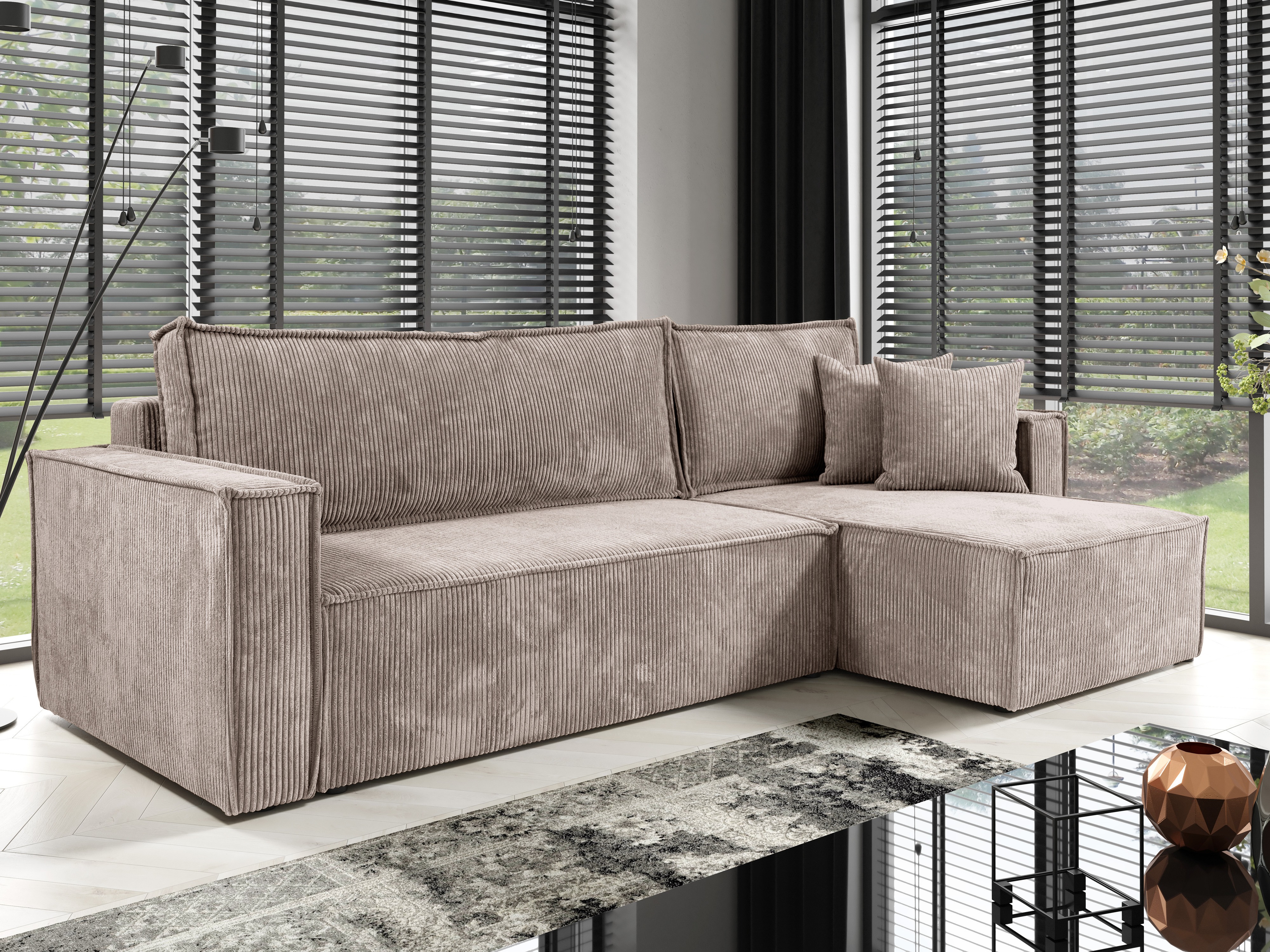 Stūra dīvāns Franklin 147 (Poso 02)