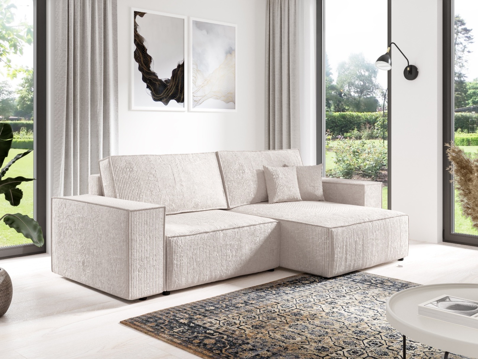 Stūra dīvāns Franklin 148 (Poso 100)