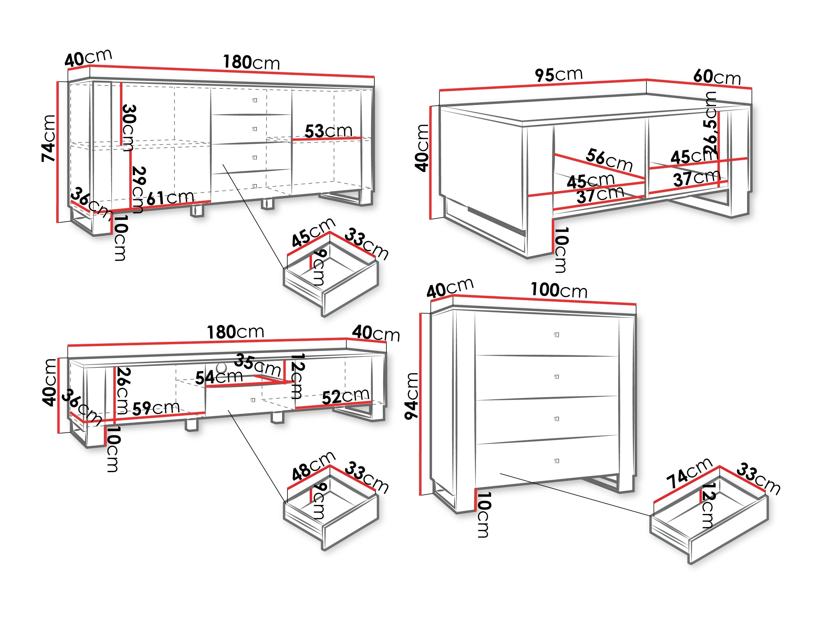 Viesistabas komplekts Comfivo Vestora