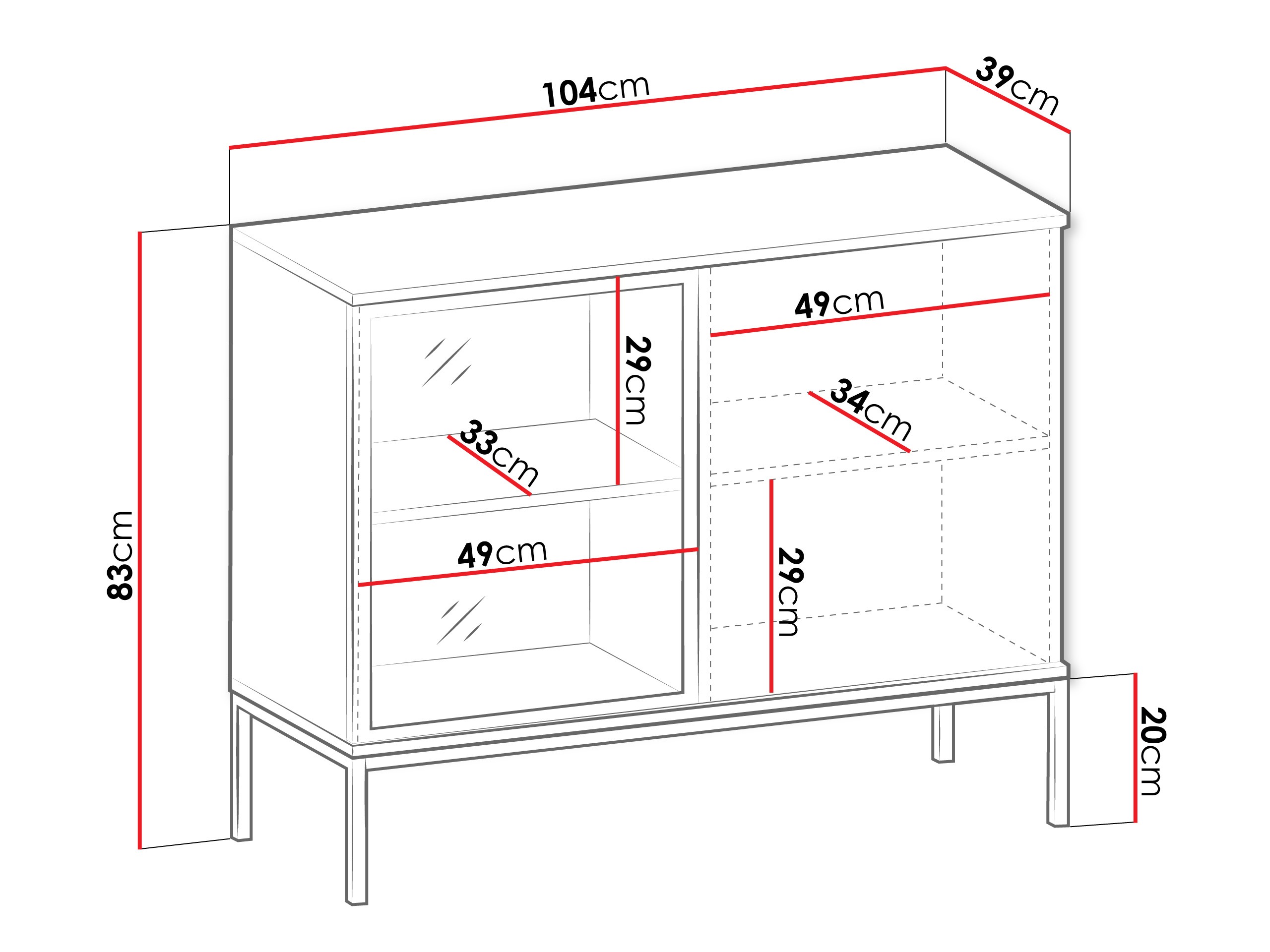 Шкафчик Soferi 107 (Кашемир)