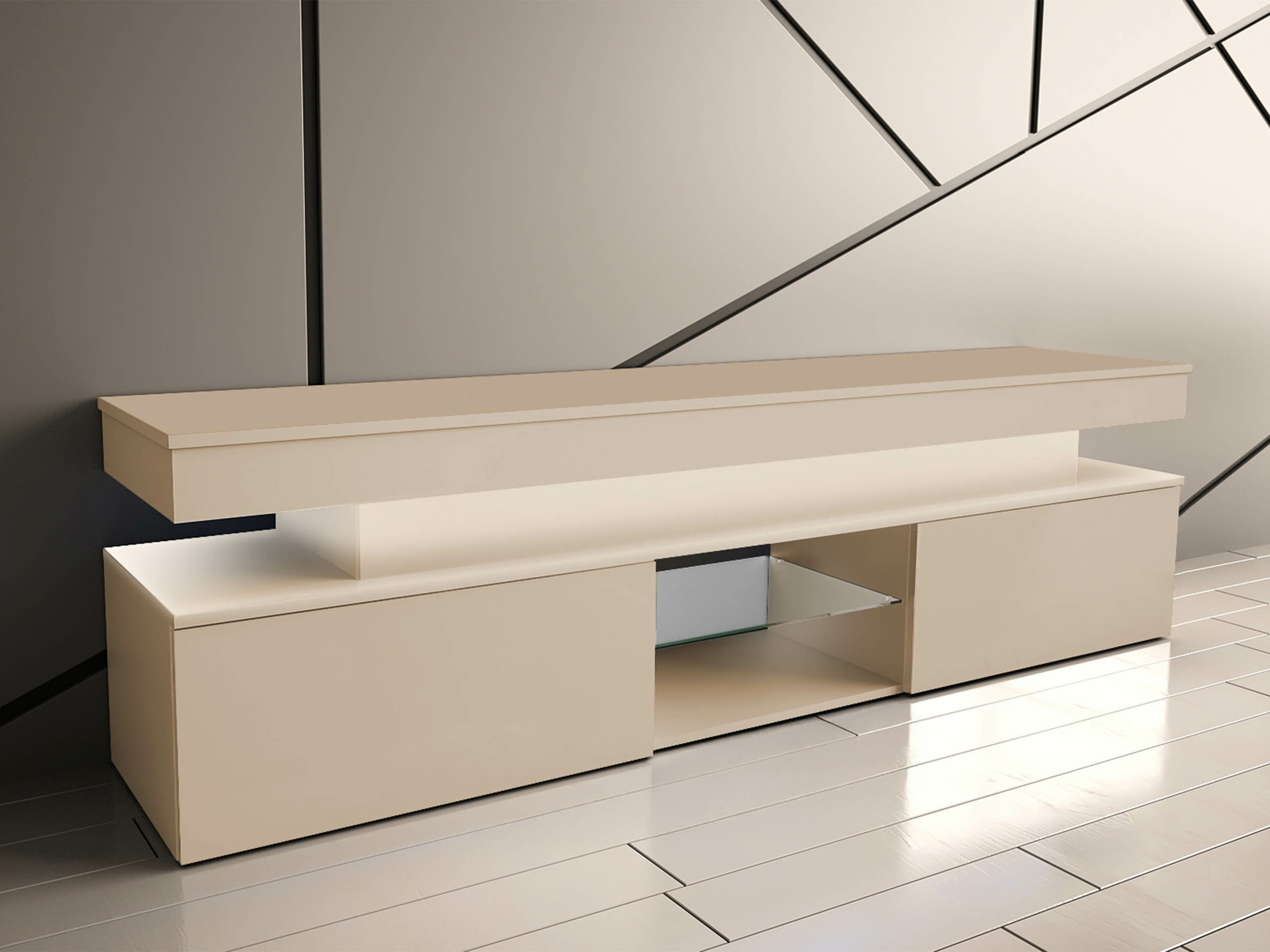 ТВ тумба Monfero 103 (Светло-коричневый)