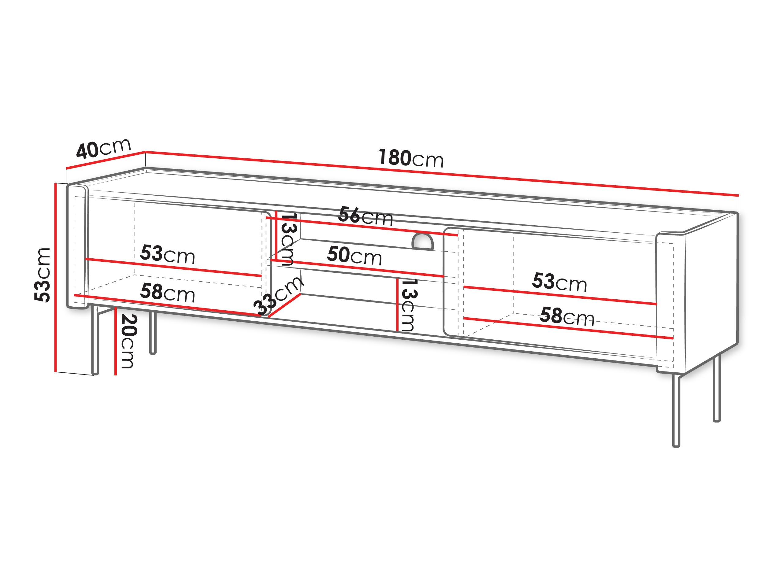 ТВ тумба Nolsevo 103