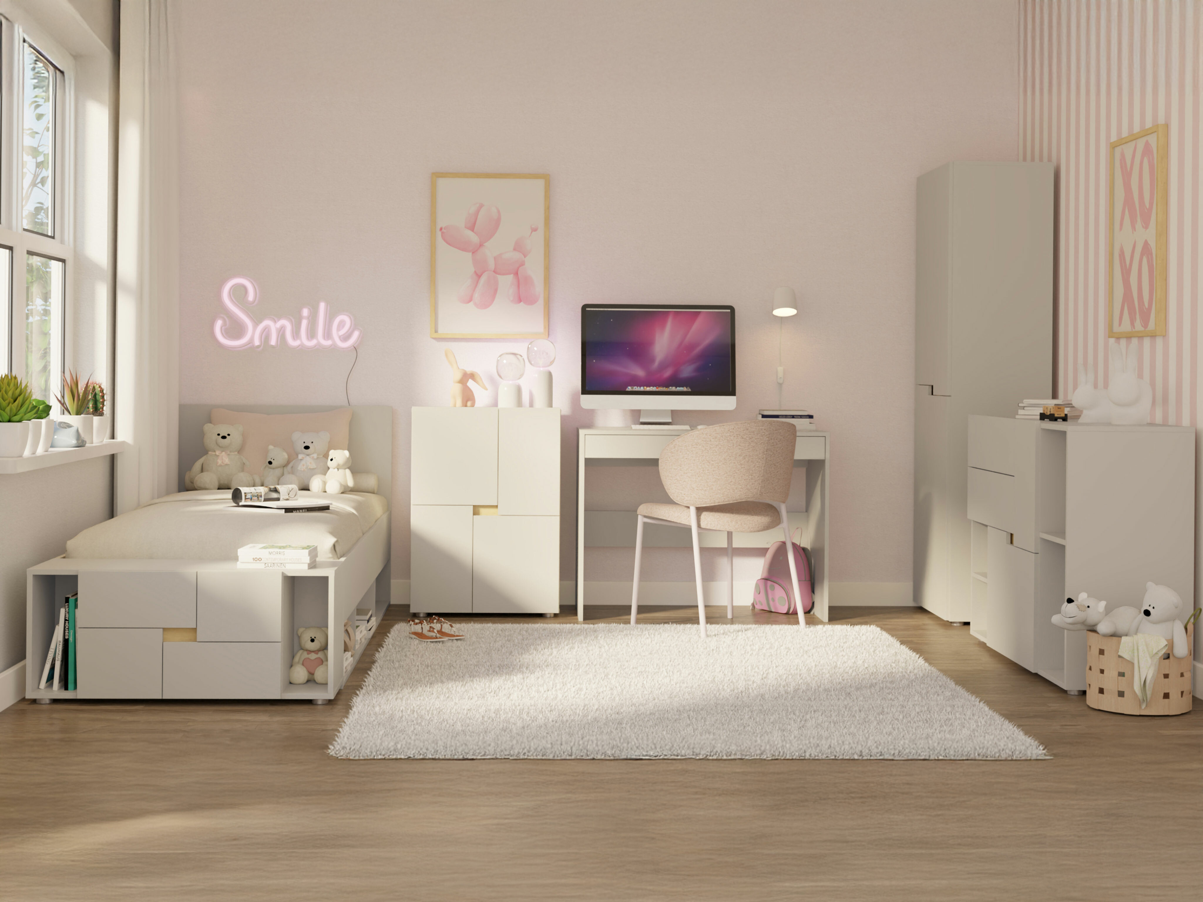 Bērnu istabas komplekts Mavdori 109