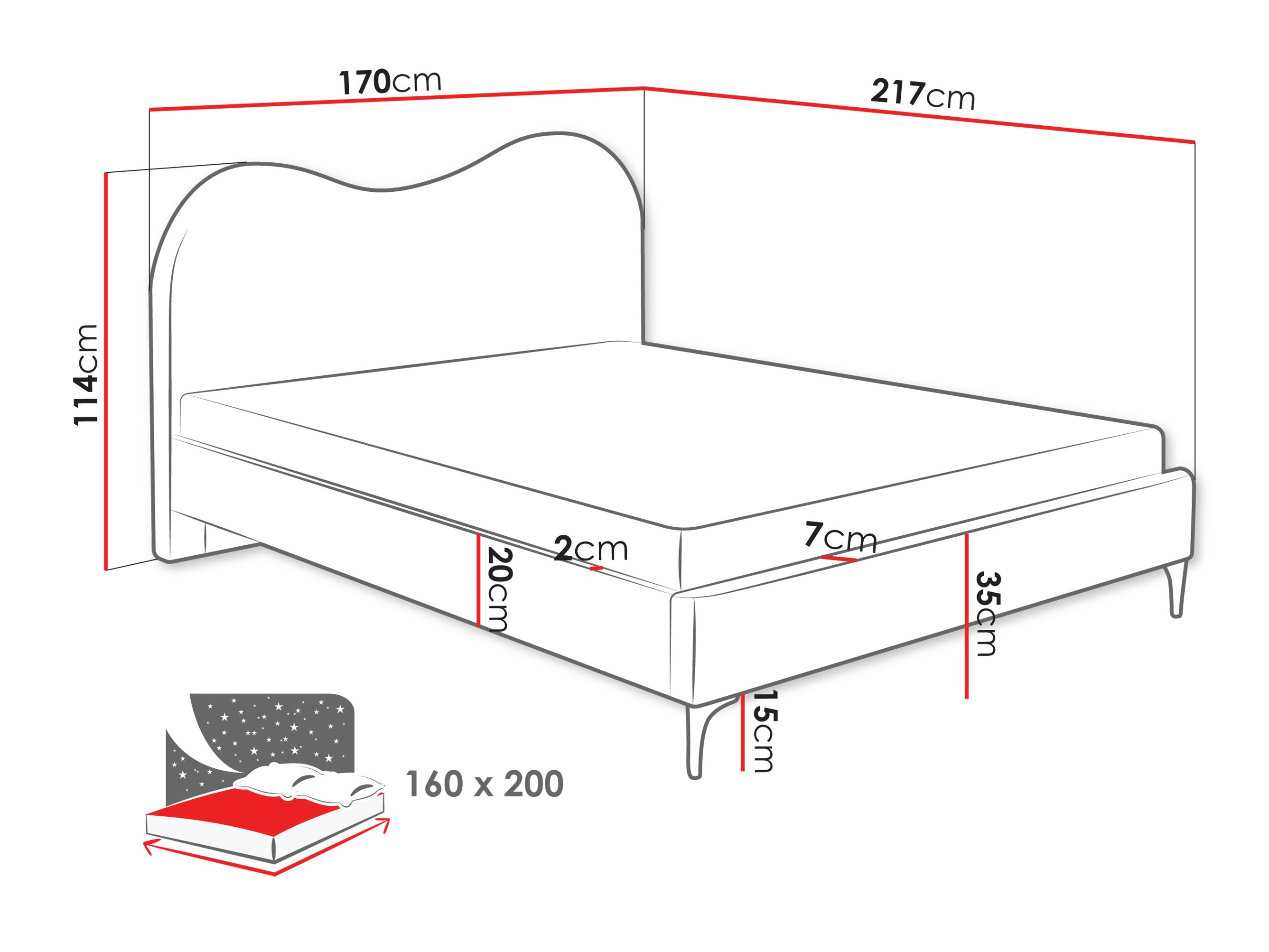 Кровать Comfivo 462