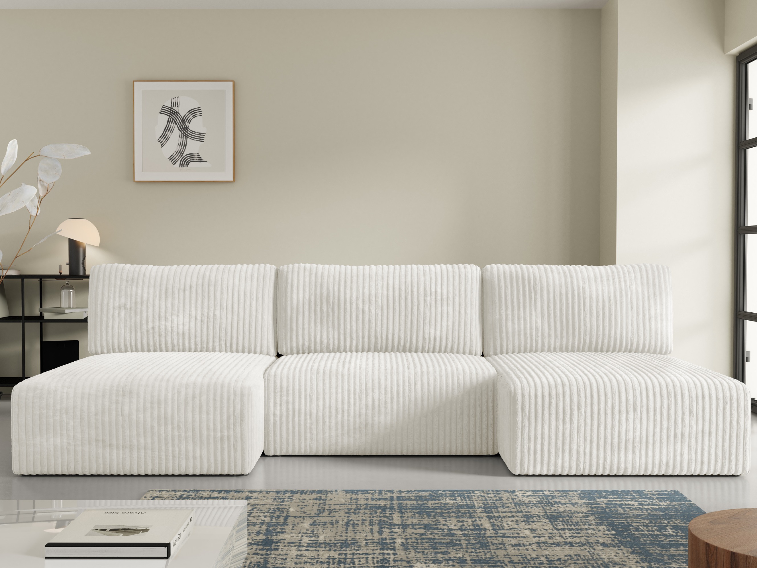 Moduļu stūra dīvāns Franklin 156 (Tilia 01)