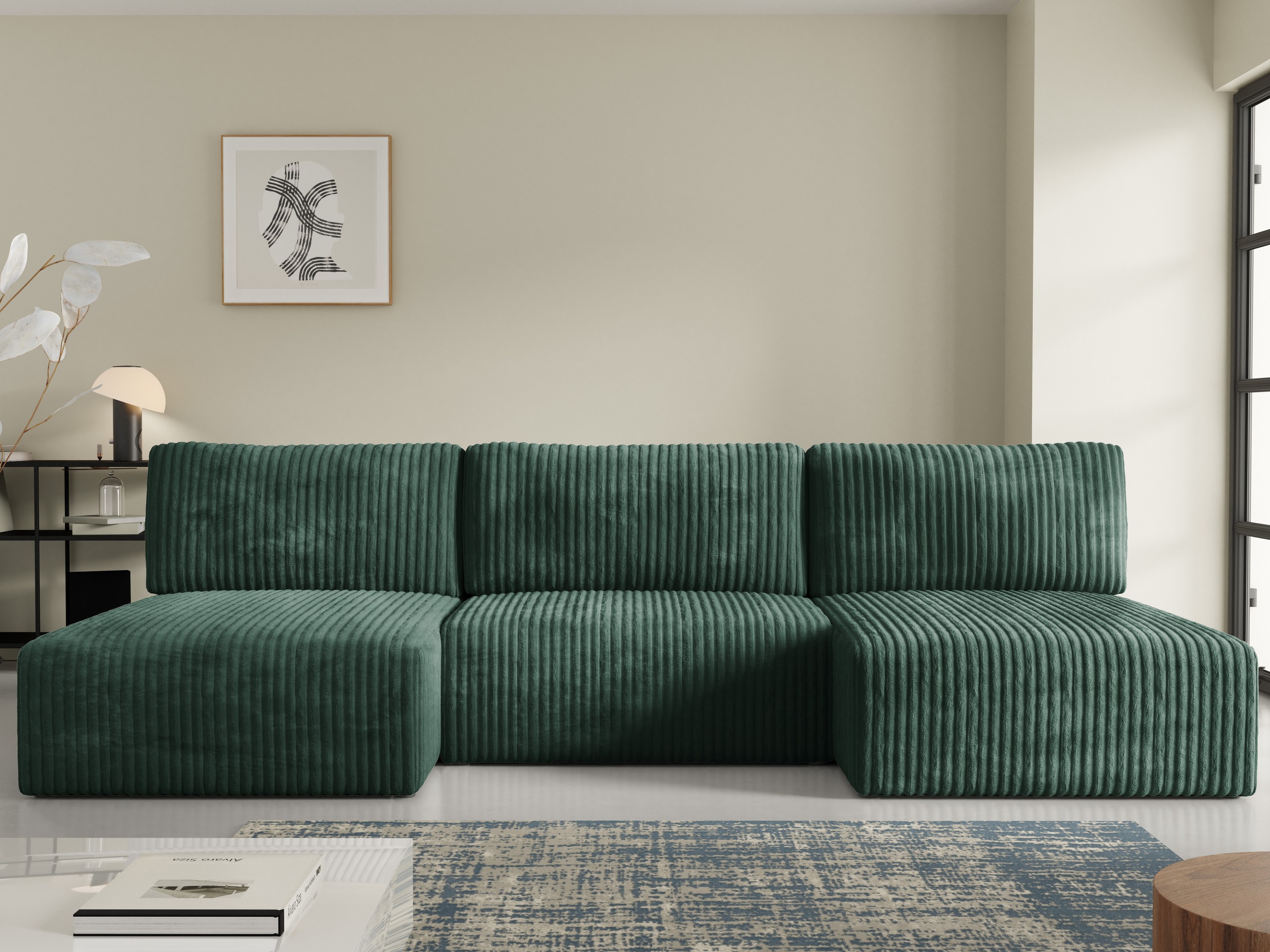 Moduļu stūra dīvāns Franklin 156 (Tilia 39)