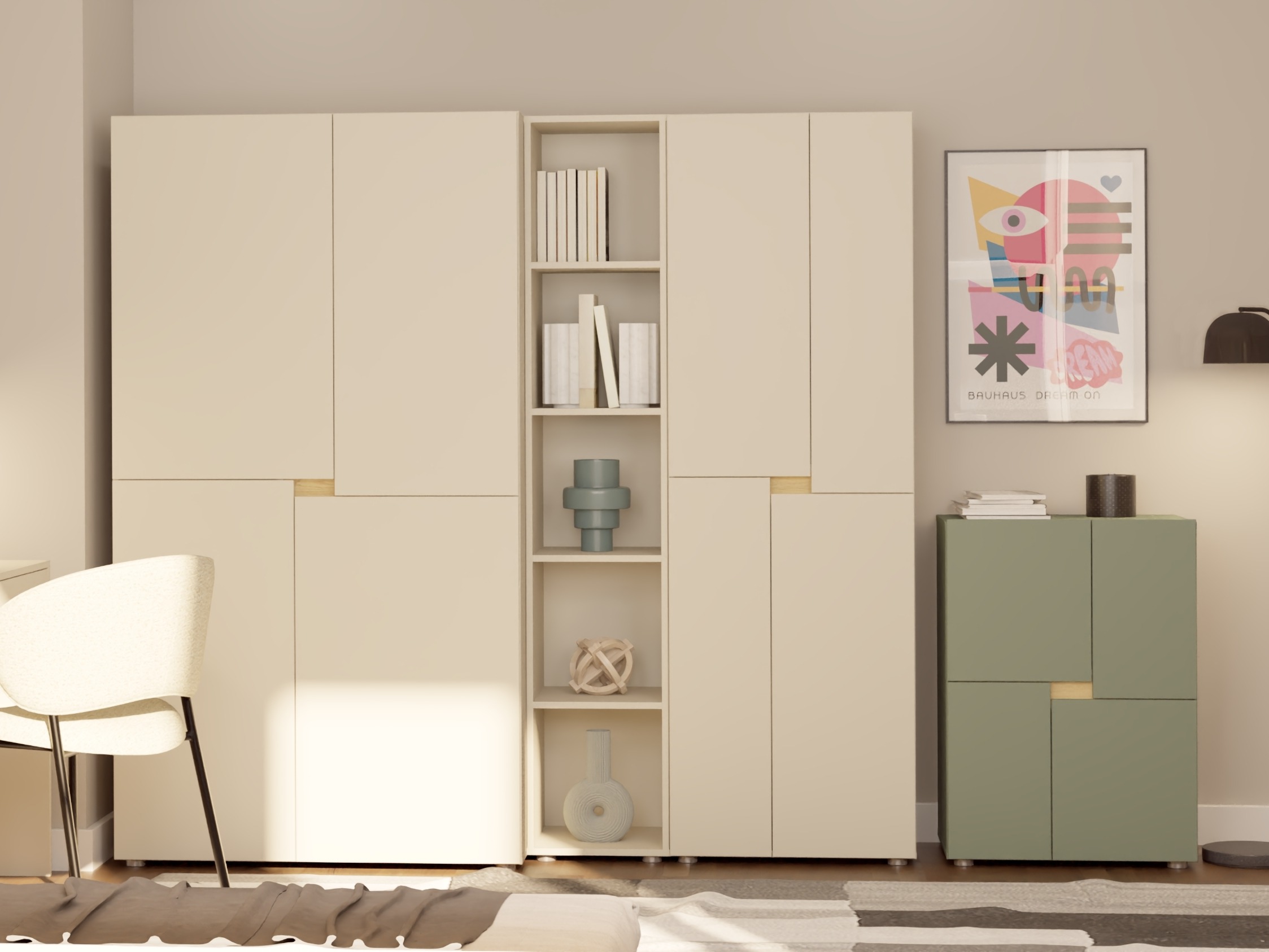 Шкафчик Mavdori 100 (Зелёный)