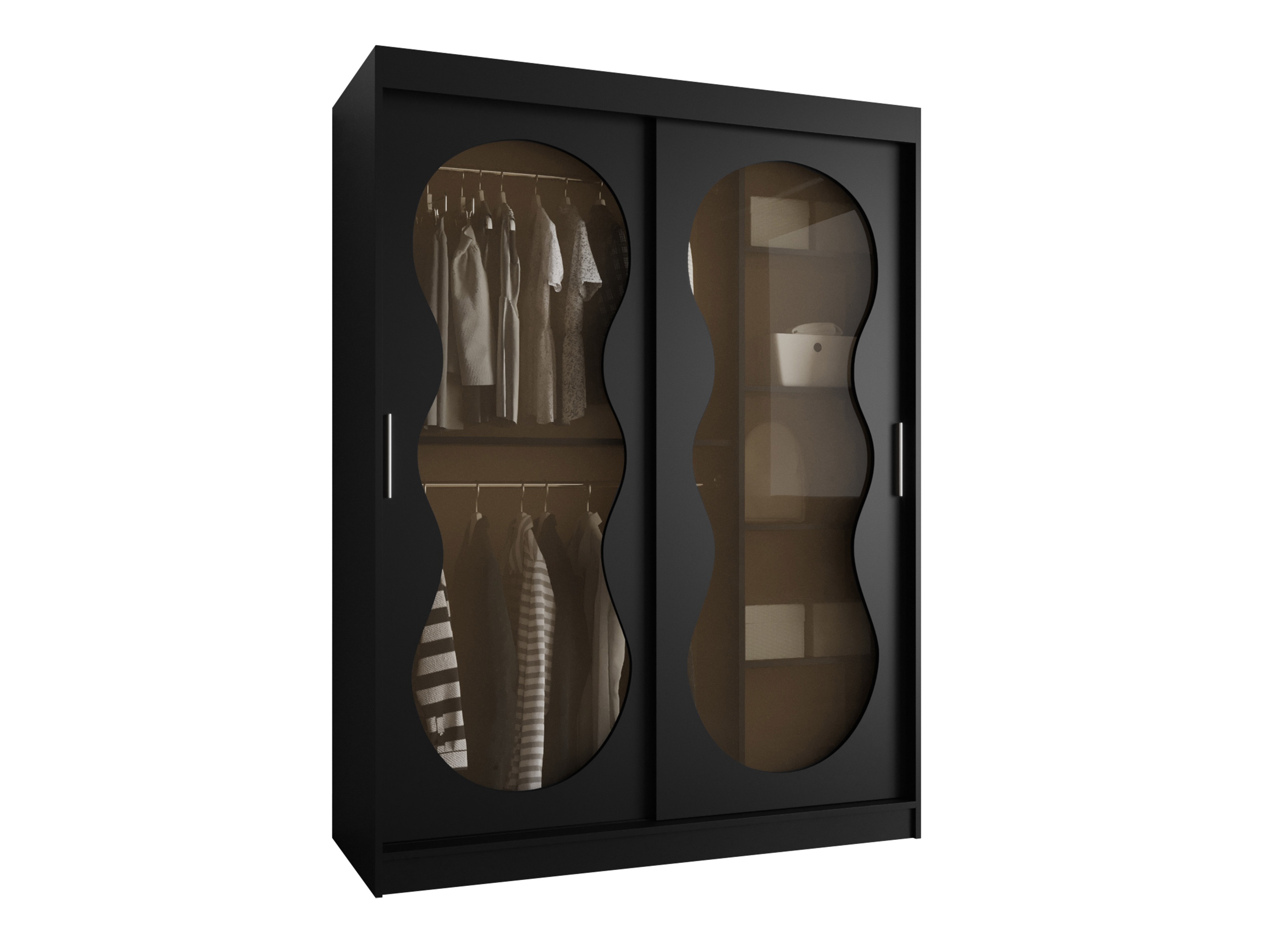 Skapis Hartford 528 (Melns)