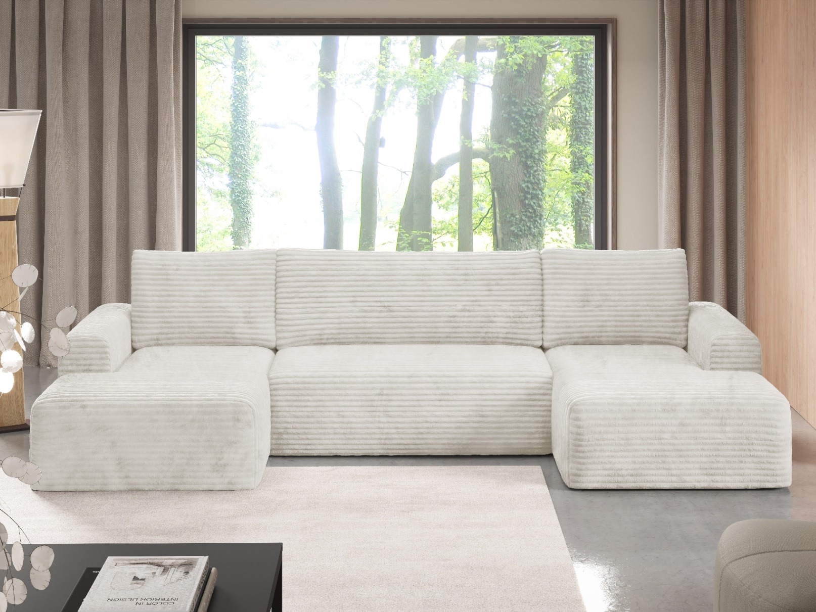 Stūra dīvāns Franklin 157 (Tilia 01)