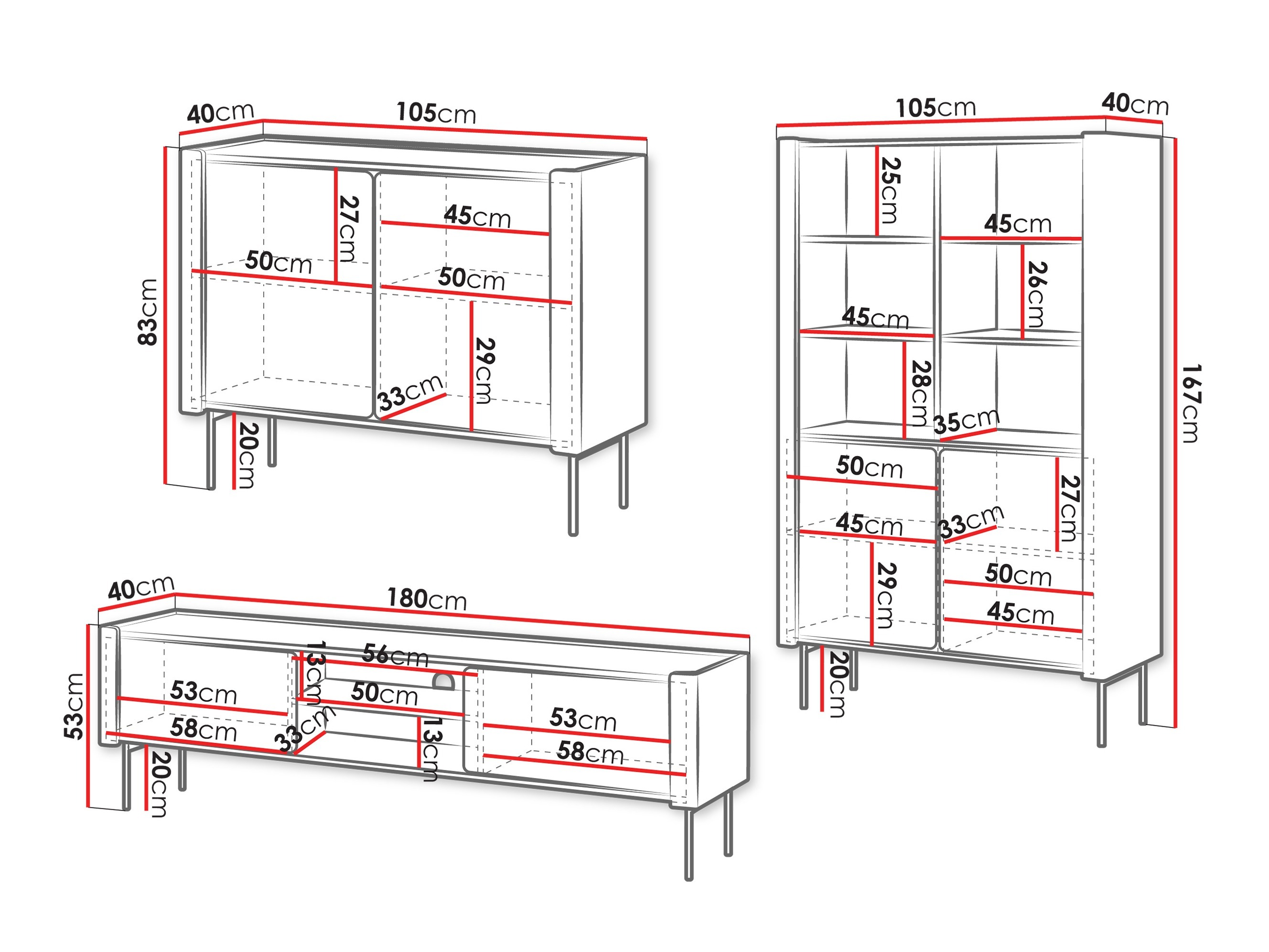 Viesistabas komplekts Arcas