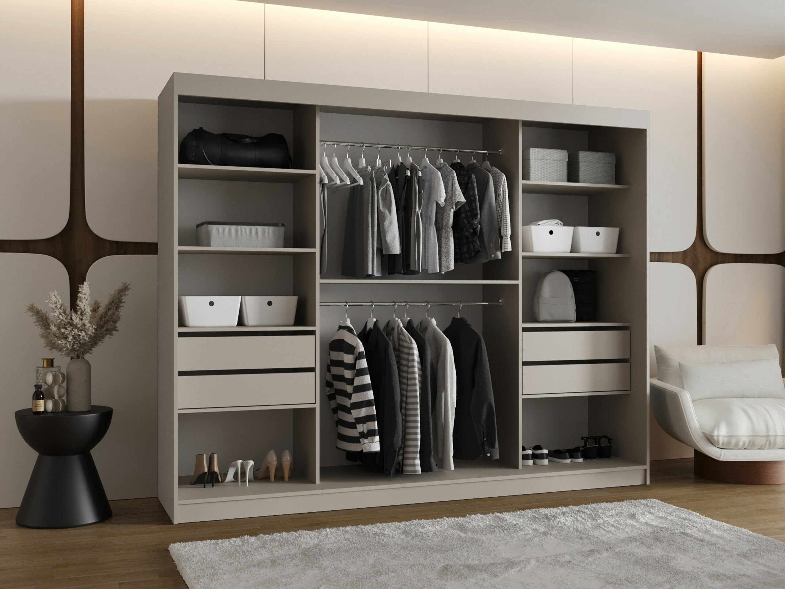 Шкаф Hartford 533 (Чёрный)