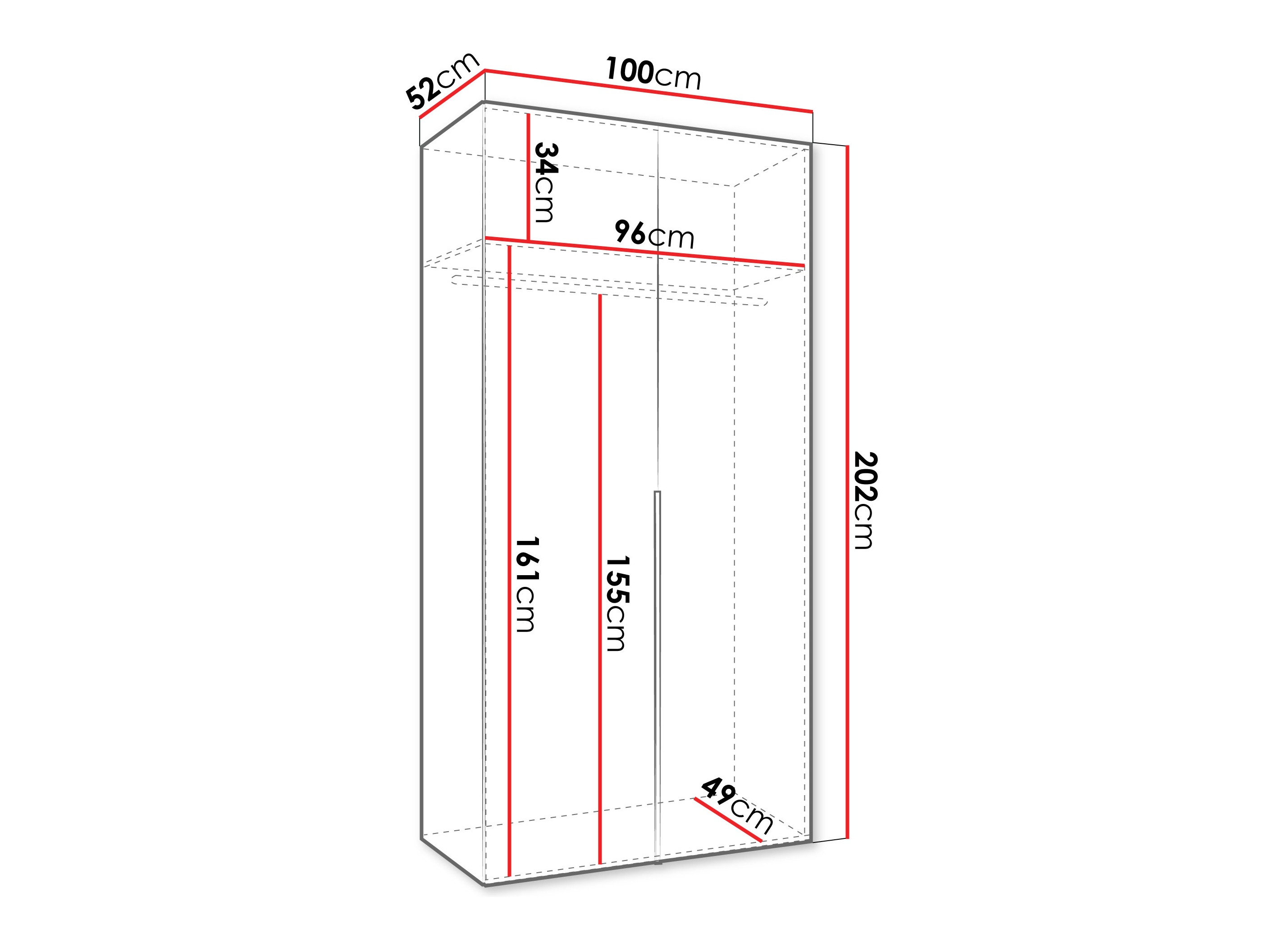 Шкаф Hartford 535 (Artisan дуб)