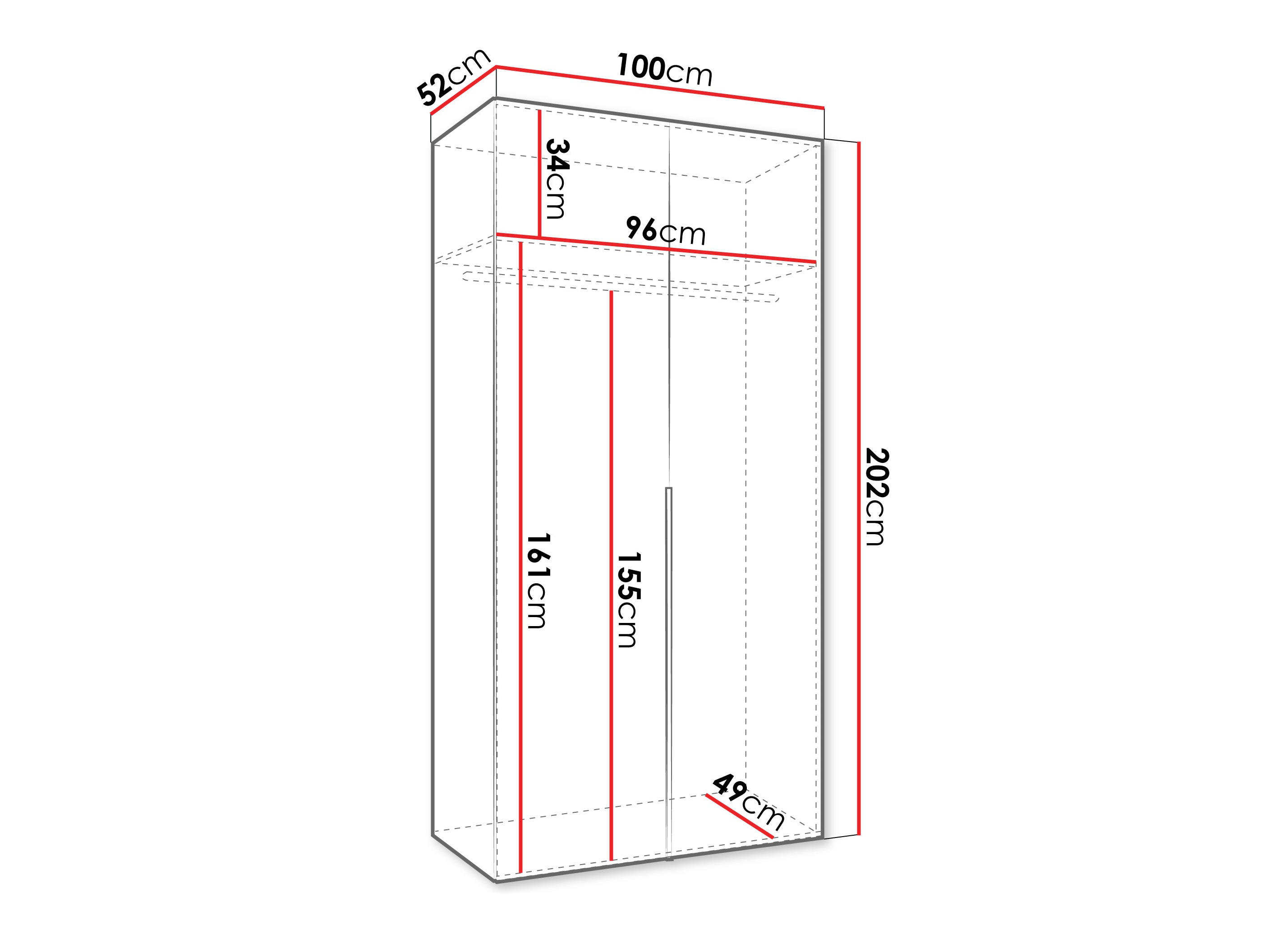 Шкаф Hartford 535 (Artisan дуб)